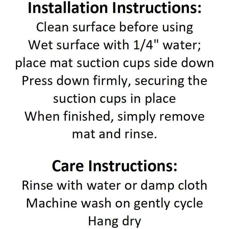 Alfombrilla de Baño Antideslizante Elaine Karen 91x43 cm Blanca