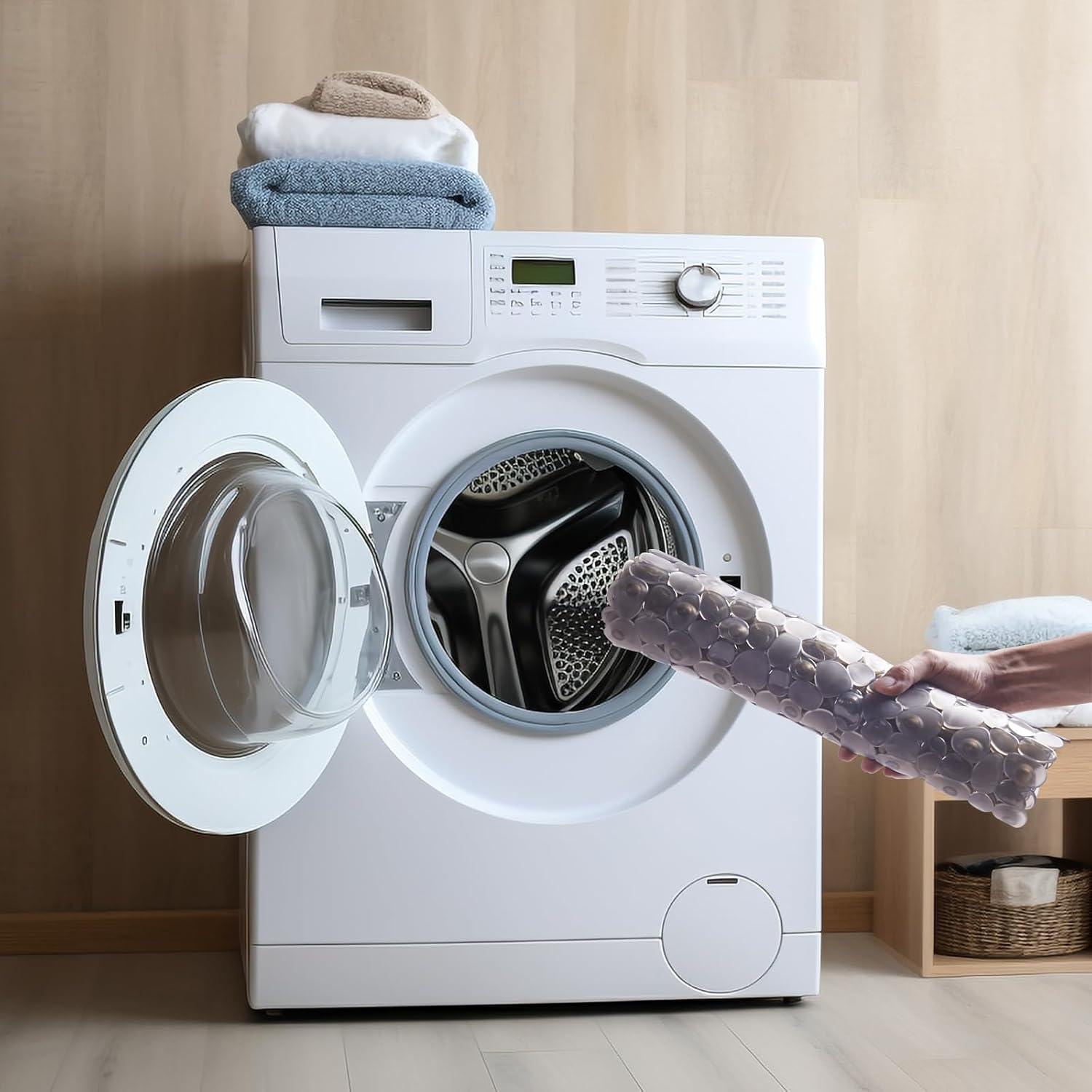 Alfombra de Ducha Antideslizante Webos 40x16 cm Gris Claro