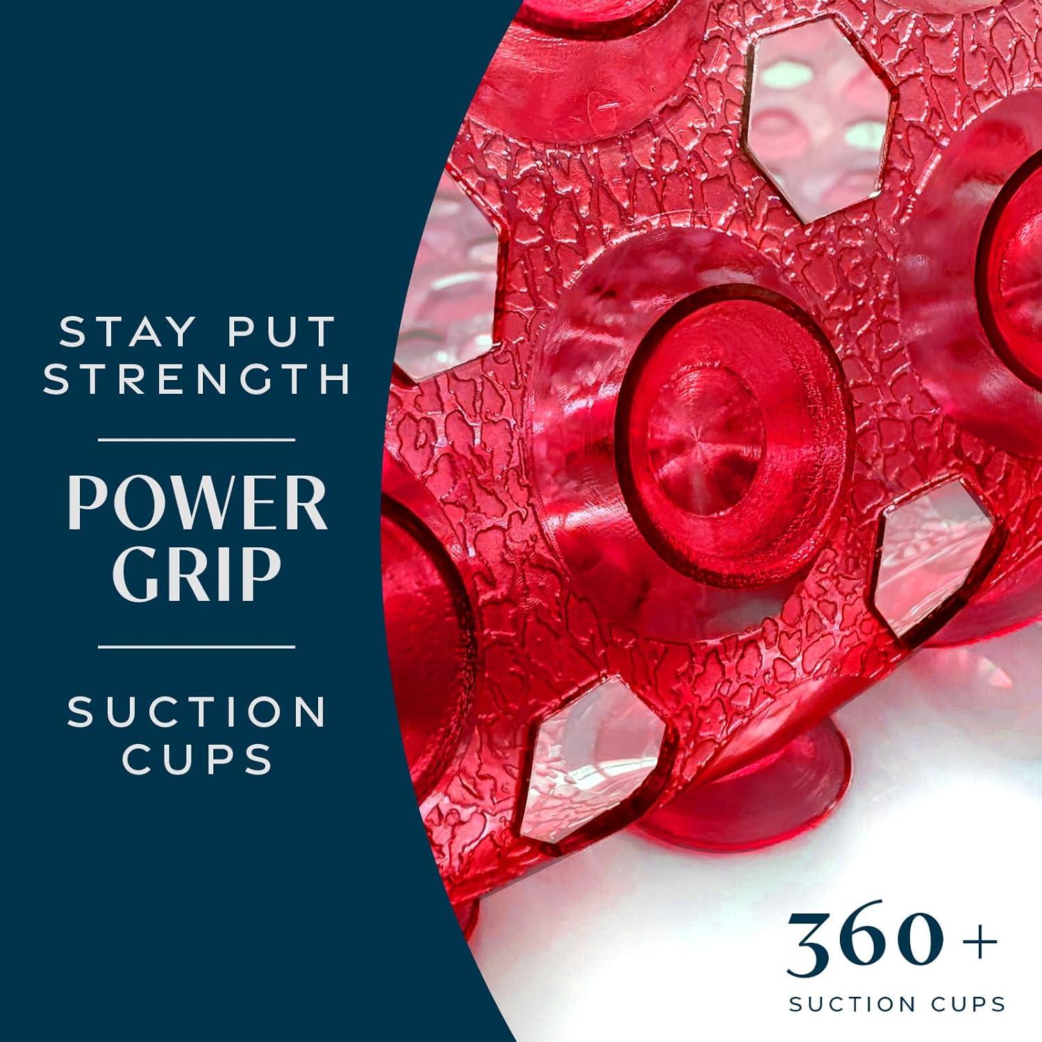 Tapete Antideslizante SlipX Solutions Power Grip 99x41cm Rojo