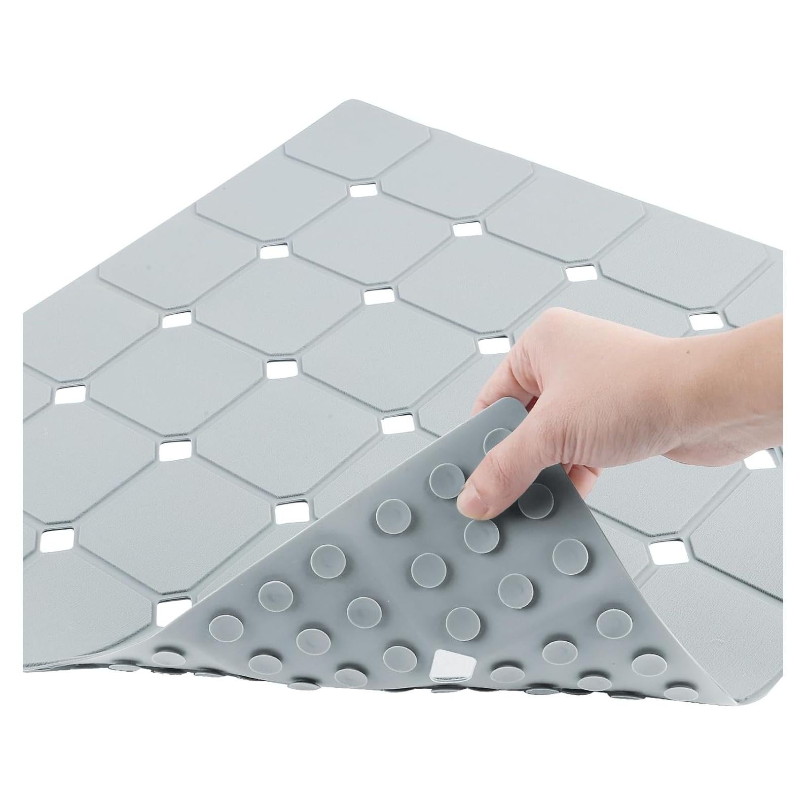 Alfombrilla de Ducha Antideslizante MeimeiDe 53x53 cm Gris