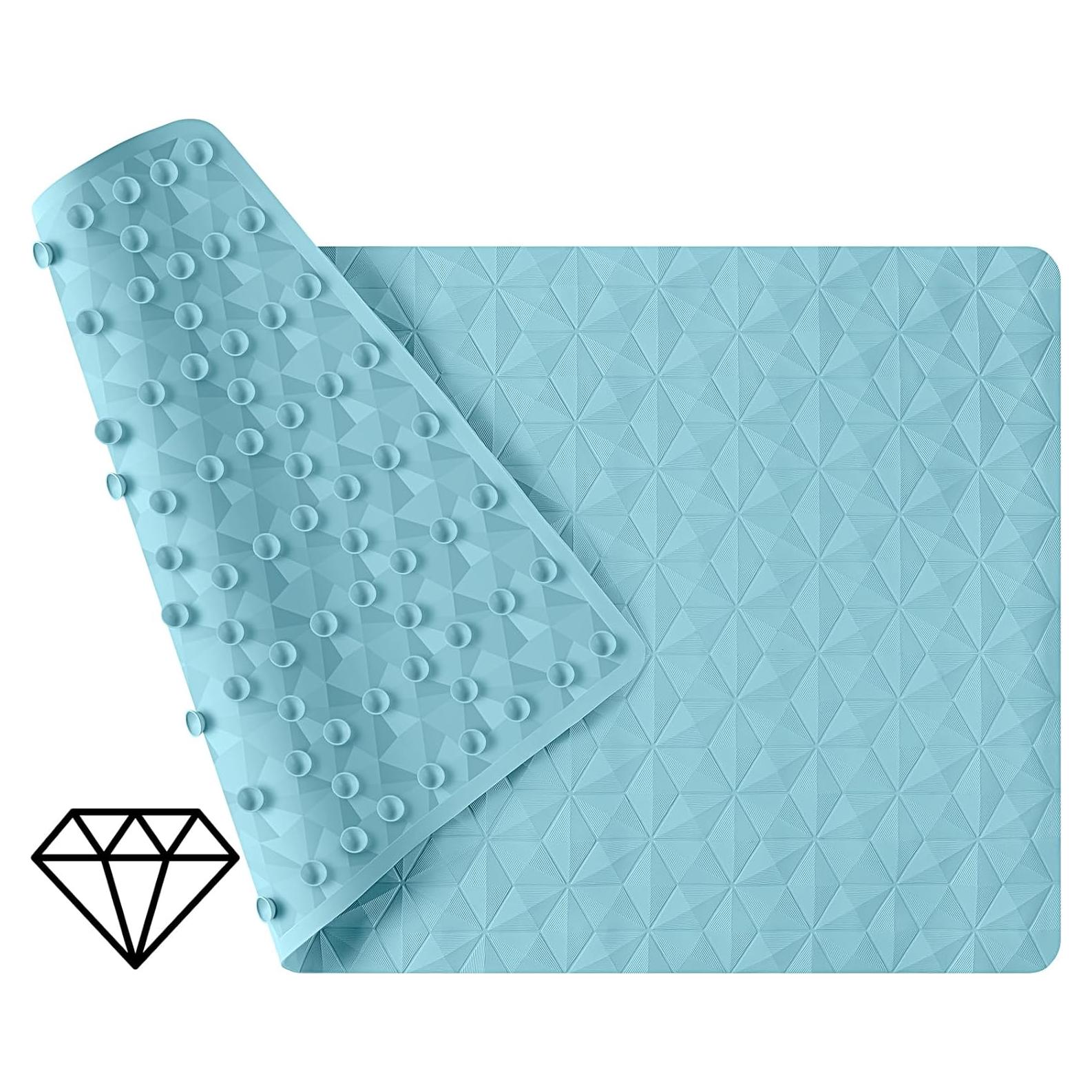 Alfombrilla Antideslizante OLUFIA 40x71 cm Azul Goma