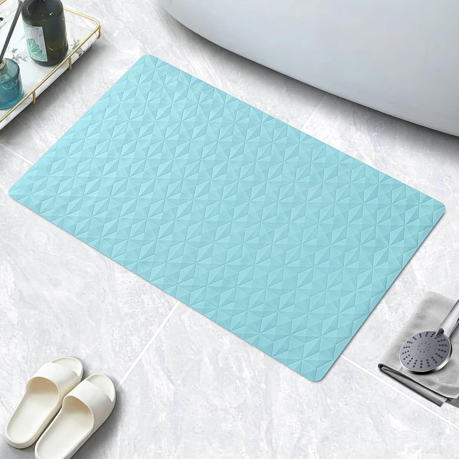 Alfombrilla Antideslizante OLUFIA 40x71 cm Azul Goma