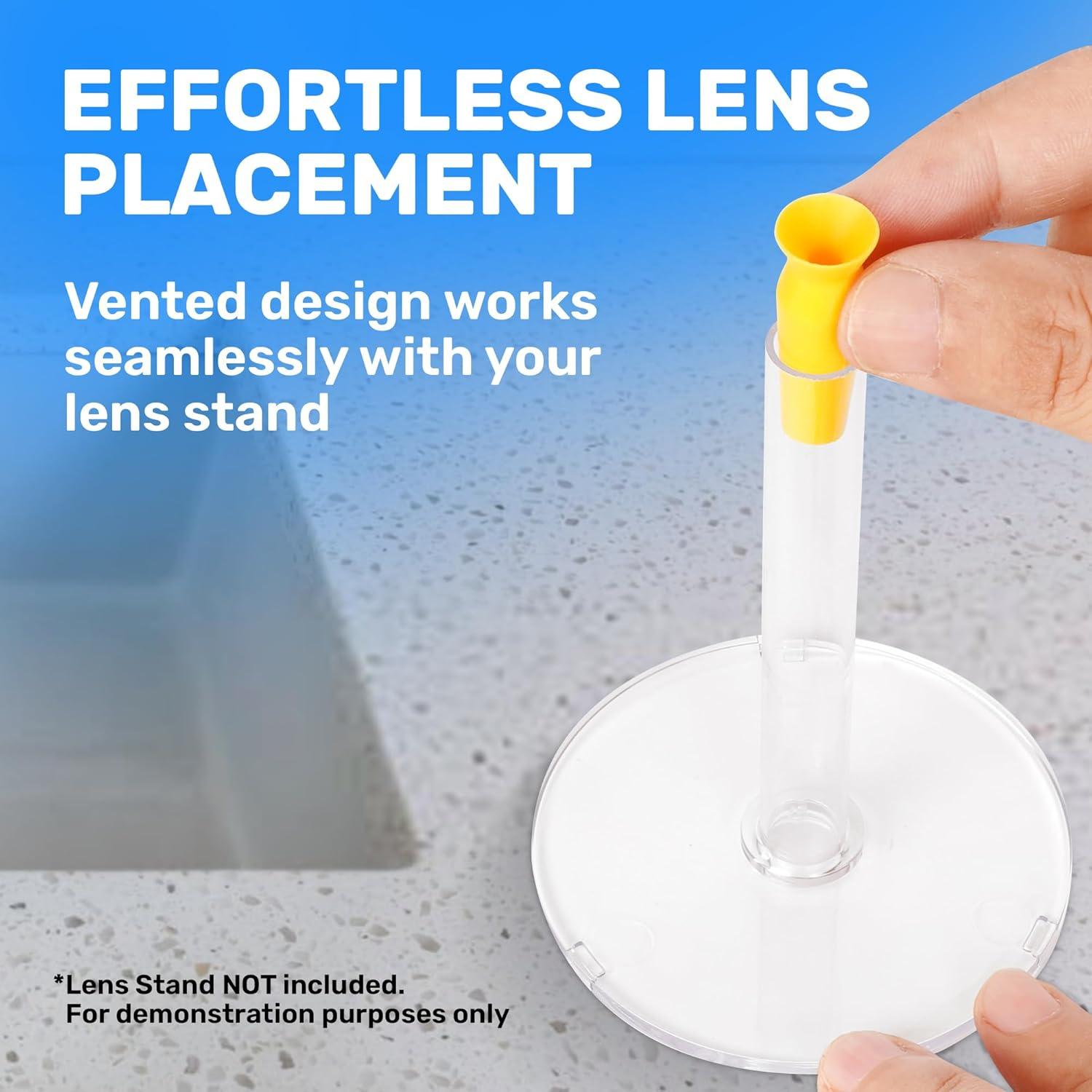 Paquete de 3 Inserto Lentes Esclerales Samorillo - Ventilados