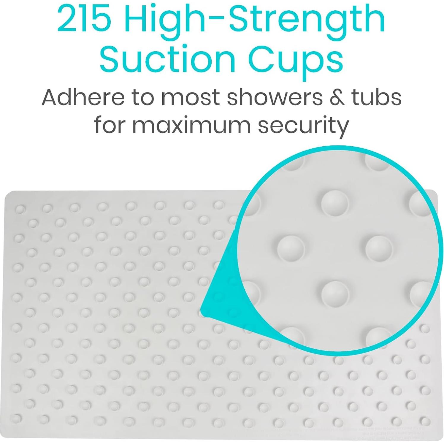 Alfombrilla de baño antideslizante Vive XL 71x40 cm con ventosas