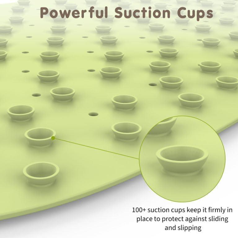 Alfombra de Baño Antideslizante Joycano 76x46cm Verde