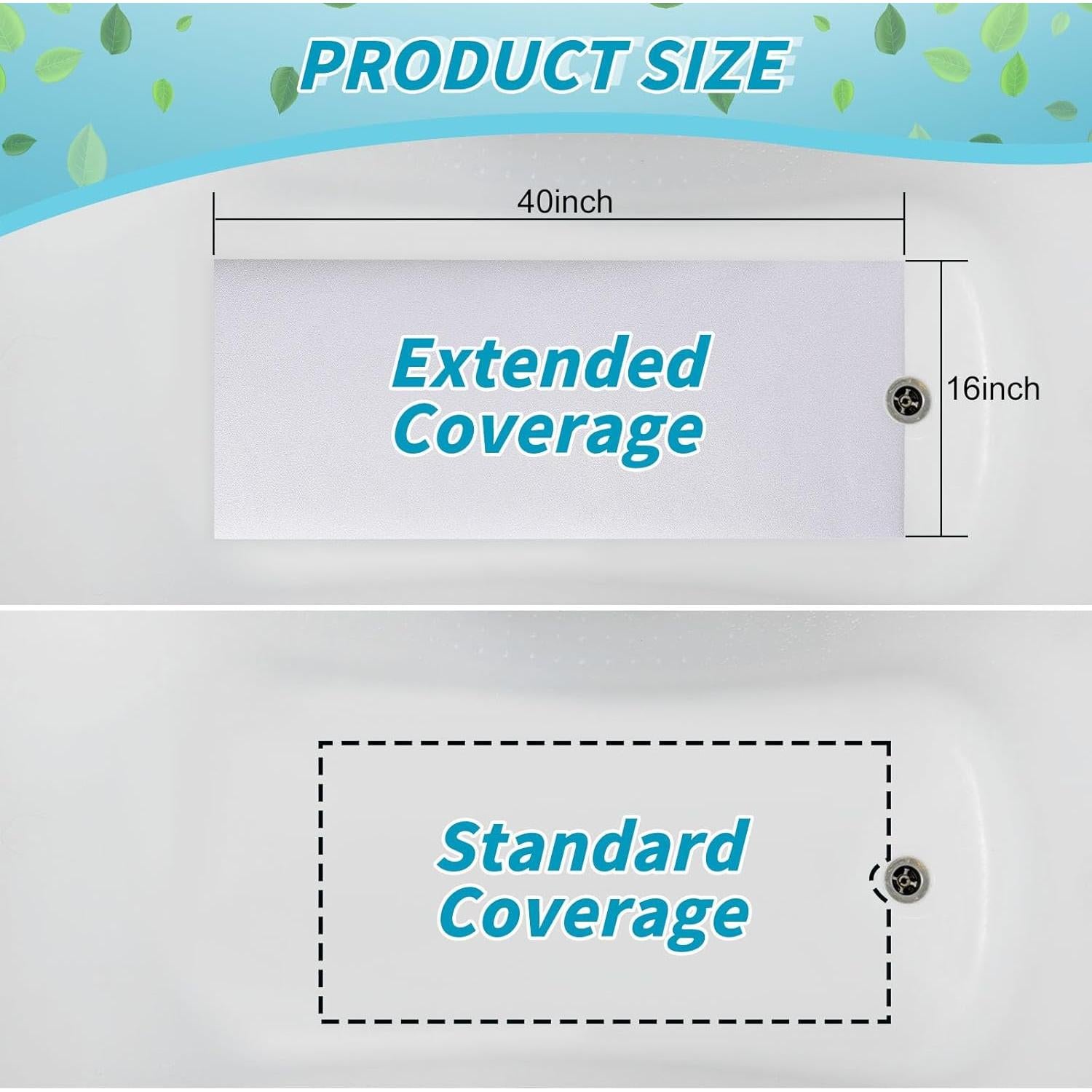 Alfombrilla de Baño Antideslizante Dunzoom 40.5x101.5 cm