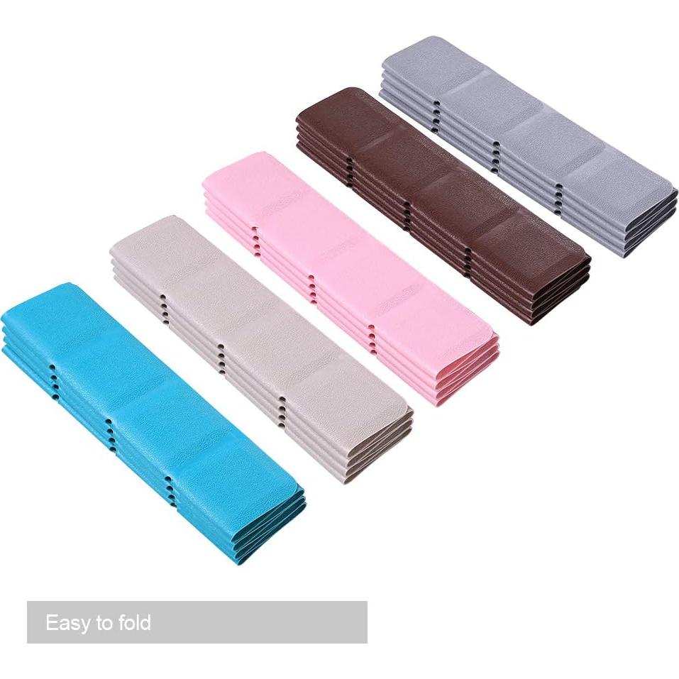 Alfombrilla de Baño Antideslizante Webos Plegable 71x36cm Gris