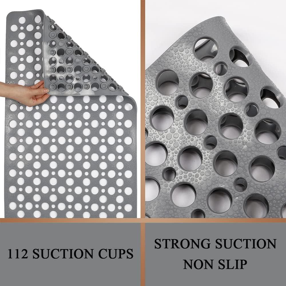 Alfombra de Baño Antideslizante Sheepping 76x43 cm Gris