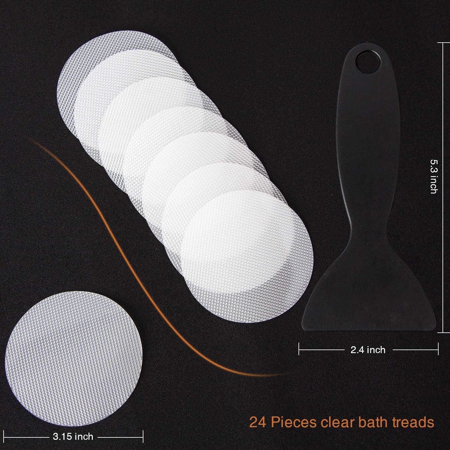 24 Pegatinas Antideslizantes Secopad para Baño y Ducha