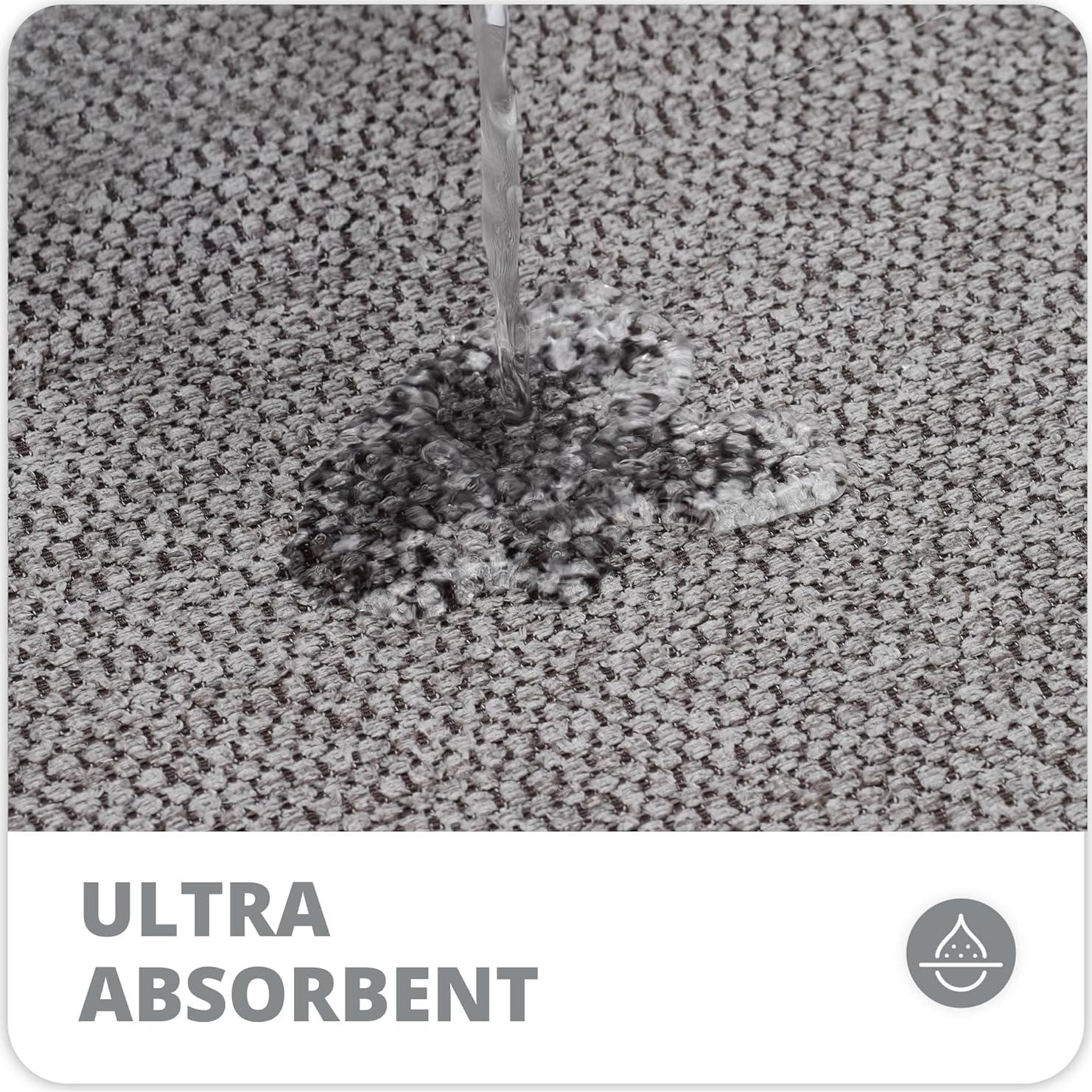 Alfombra de Baño Antideslizante Bosap DMG27 Gris 43x69cm