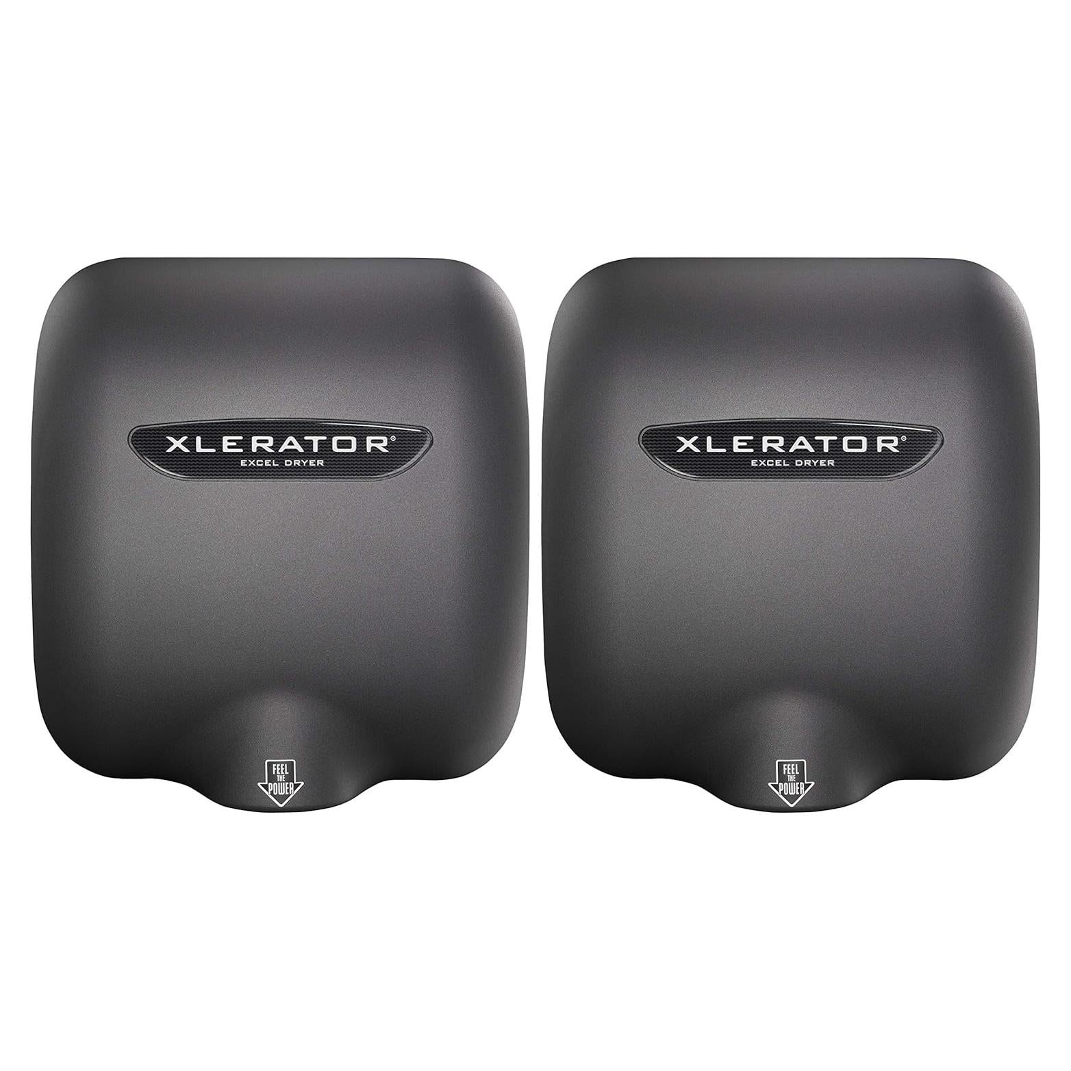 Secador de Manos Automático Excel Dryer XLERATOR Grafito - Paquete de 2