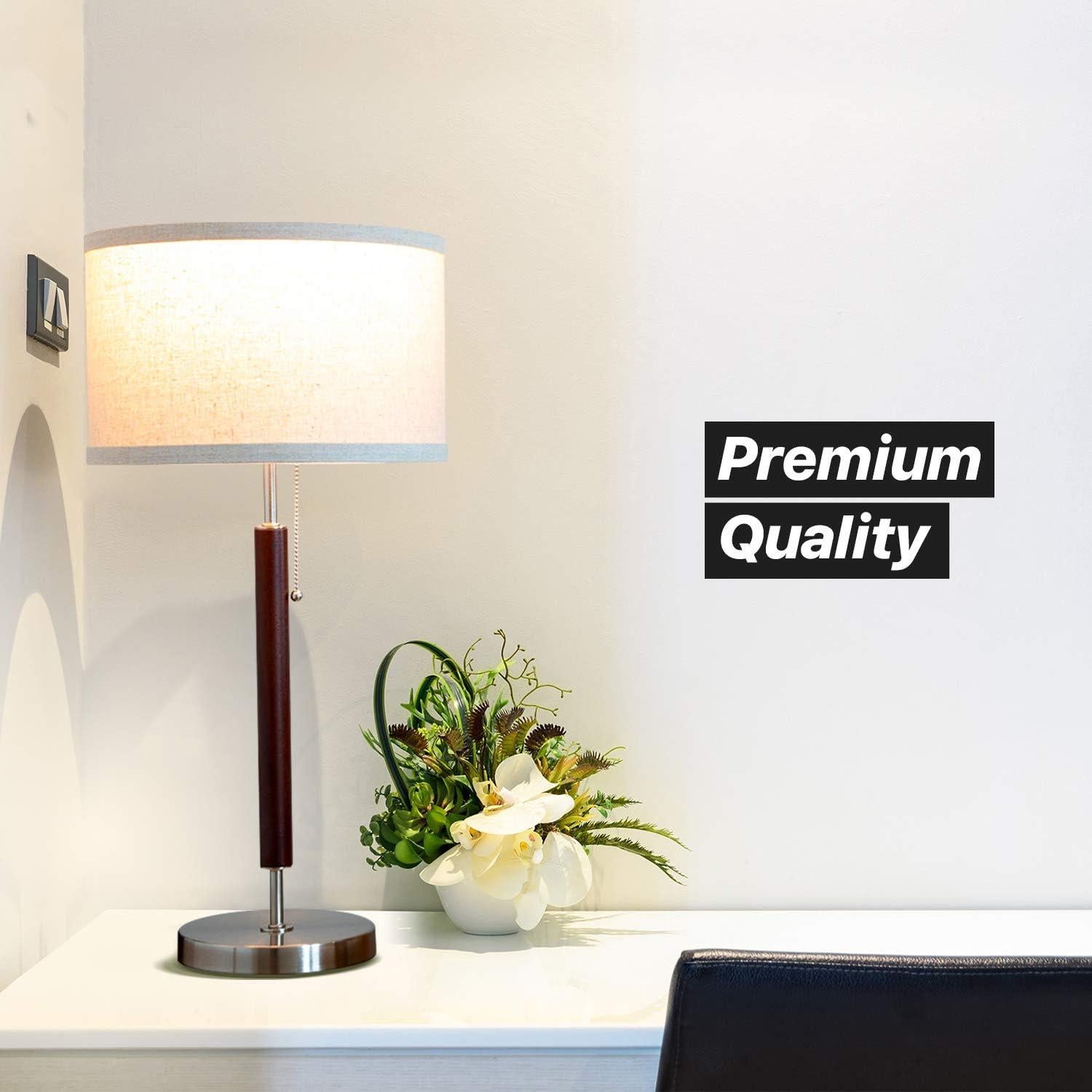 Lámpara de Mesa LED Brightech Carter - Diseño Moderno 30.5cm