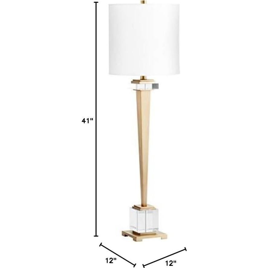 Lámpara de Mesa Estatuilla Cyan Design 10956 100W Latón