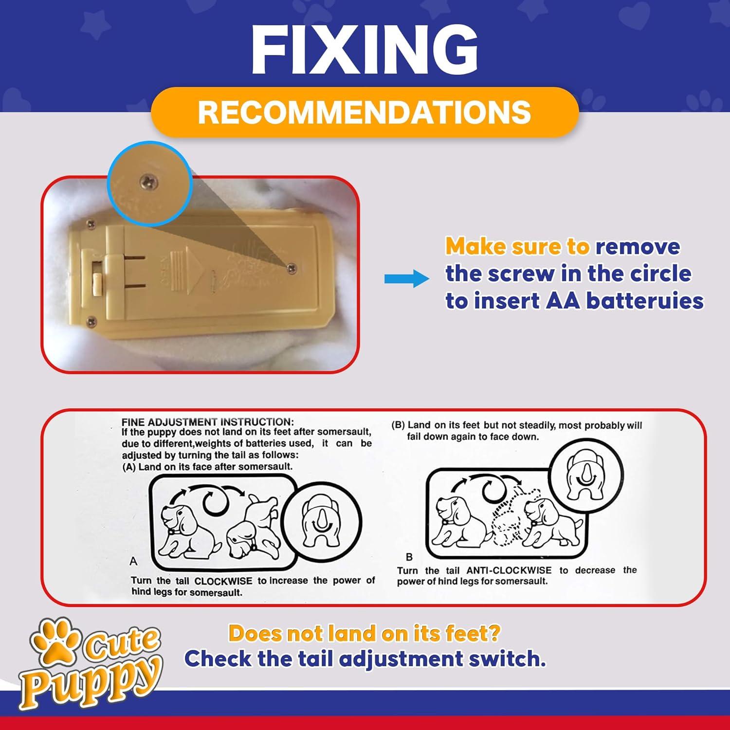 Perrito Mecánico Liberty Imports - Juguete Interactivo 17,78 cm