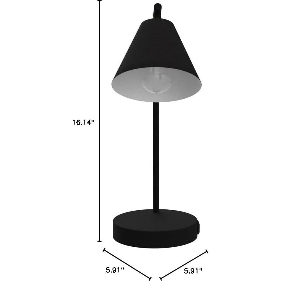 Lámpara de Escritorio Regulable Brightever con USB y AC