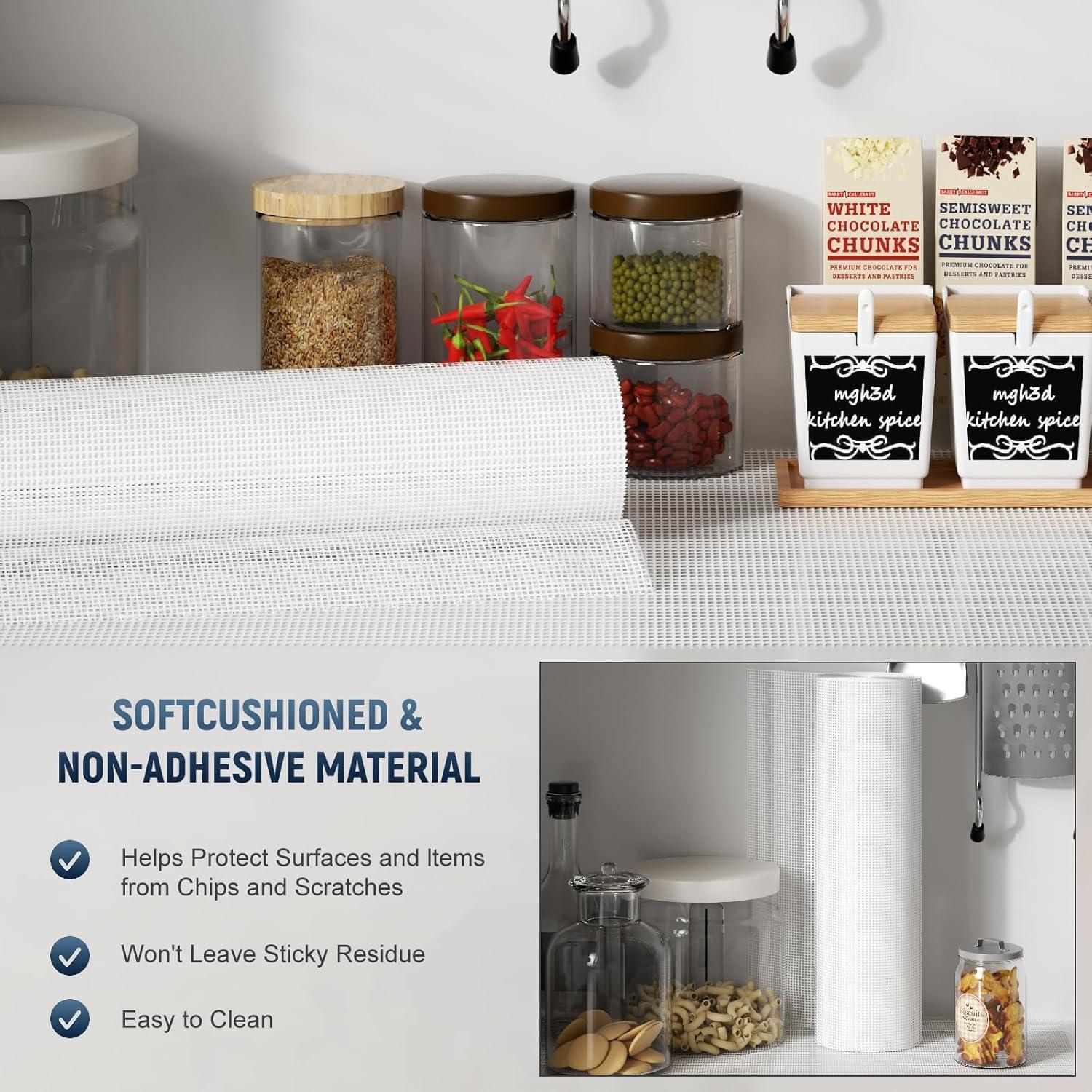 Forro de Estante Antideslizante Comfypad 3.66m x 0.30m Silicona