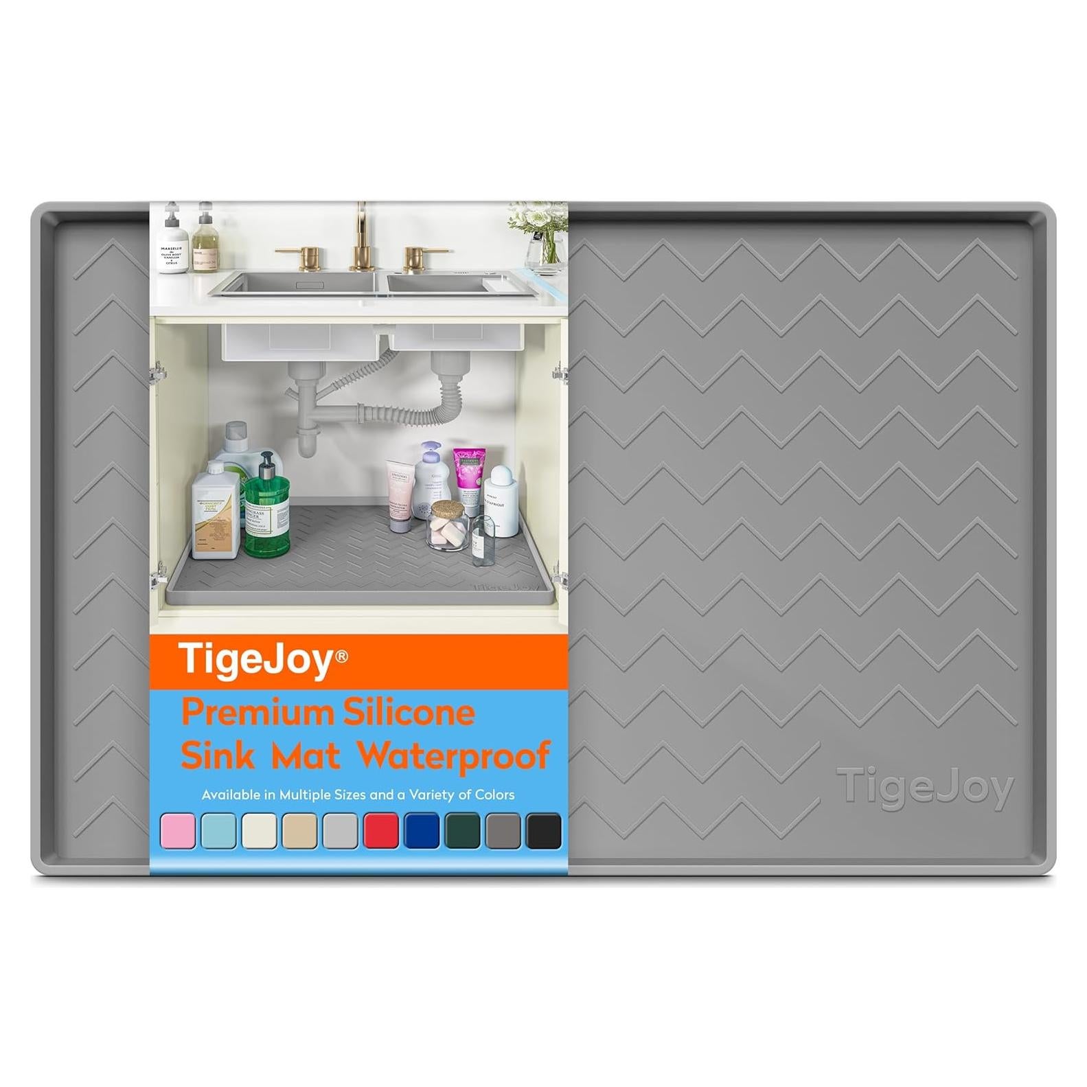 Alfombrilla Silicona TigeJoy 55,88x48,26cm Impermeable