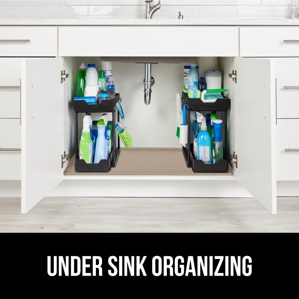 Tapete de Silicona Impermeable GORILLA GRIP 48x55 cm Beige