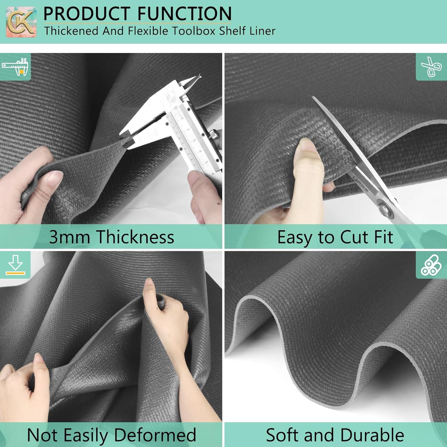 Alfombrilla de Espuma ChiKiner 16x489 cm Gris Engrosada