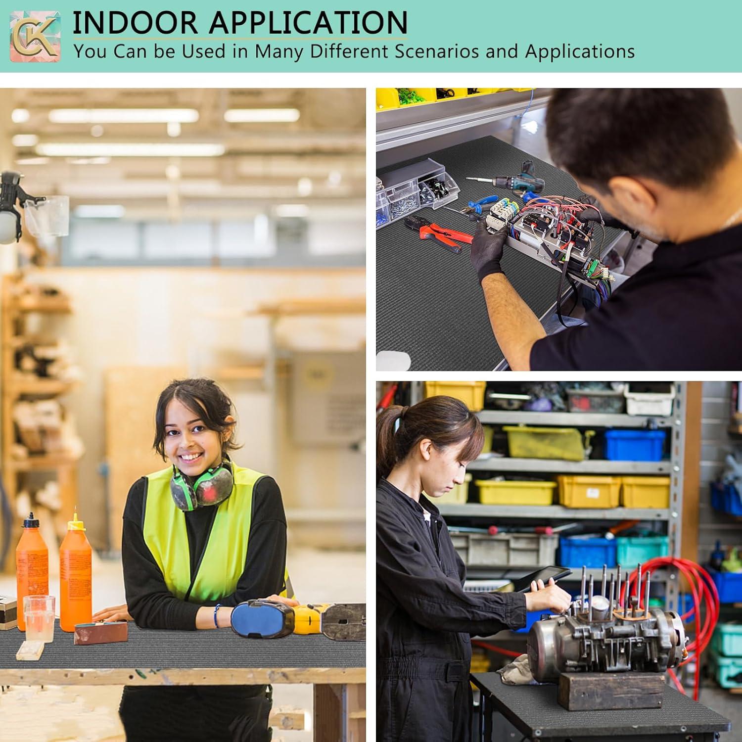 Alfombrilla de Espuma ChiKiner 16x489 cm Gris Engrosada