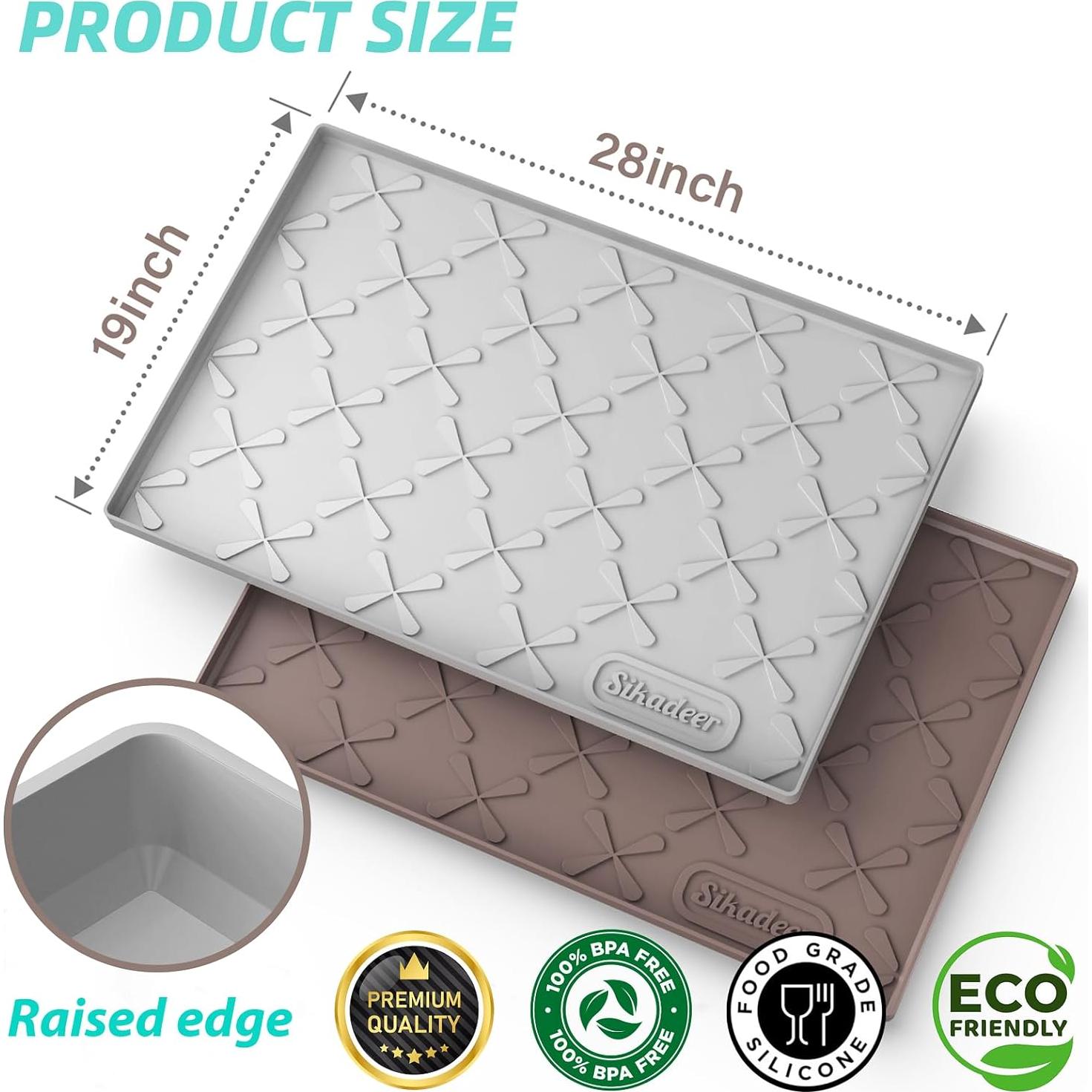 Alfombrilla Impermeable SIKADEER 71 x 48 cm para Fregadero