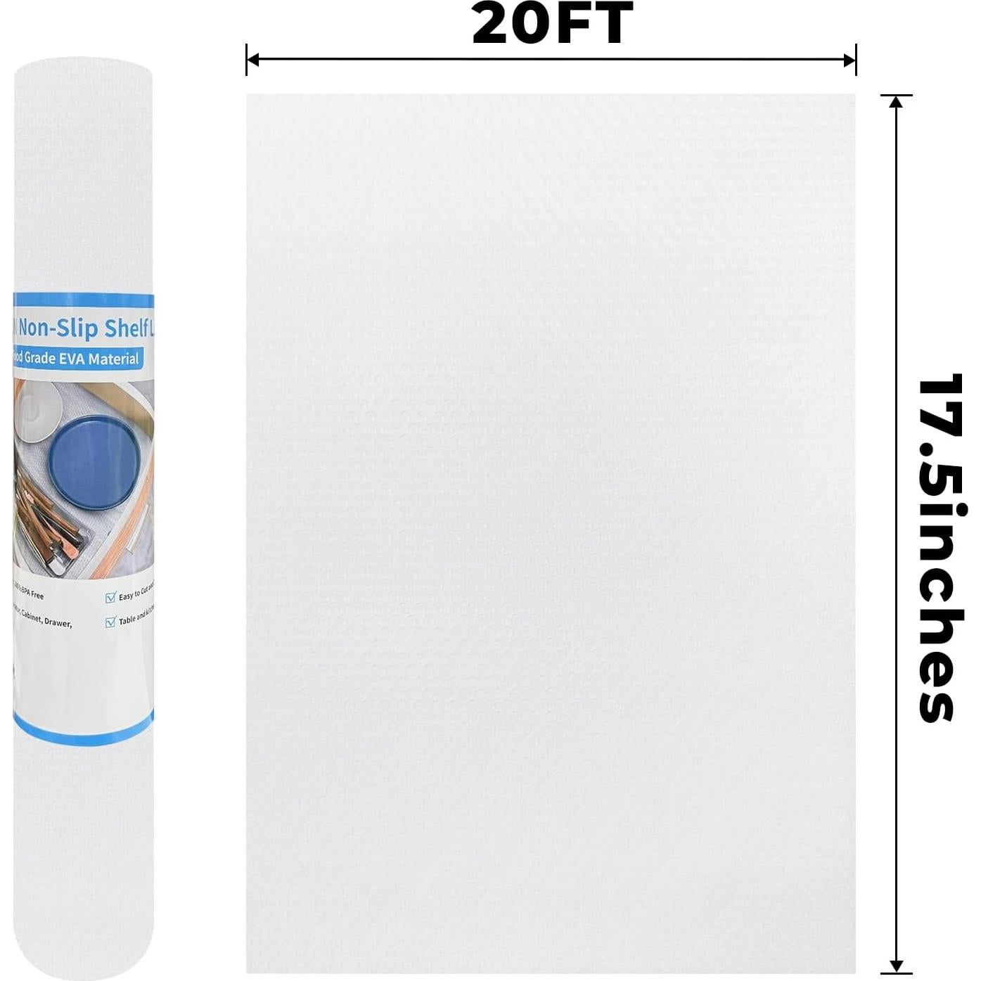 Forro de Estante Transparente PetGirl 44.5x609.6 cm