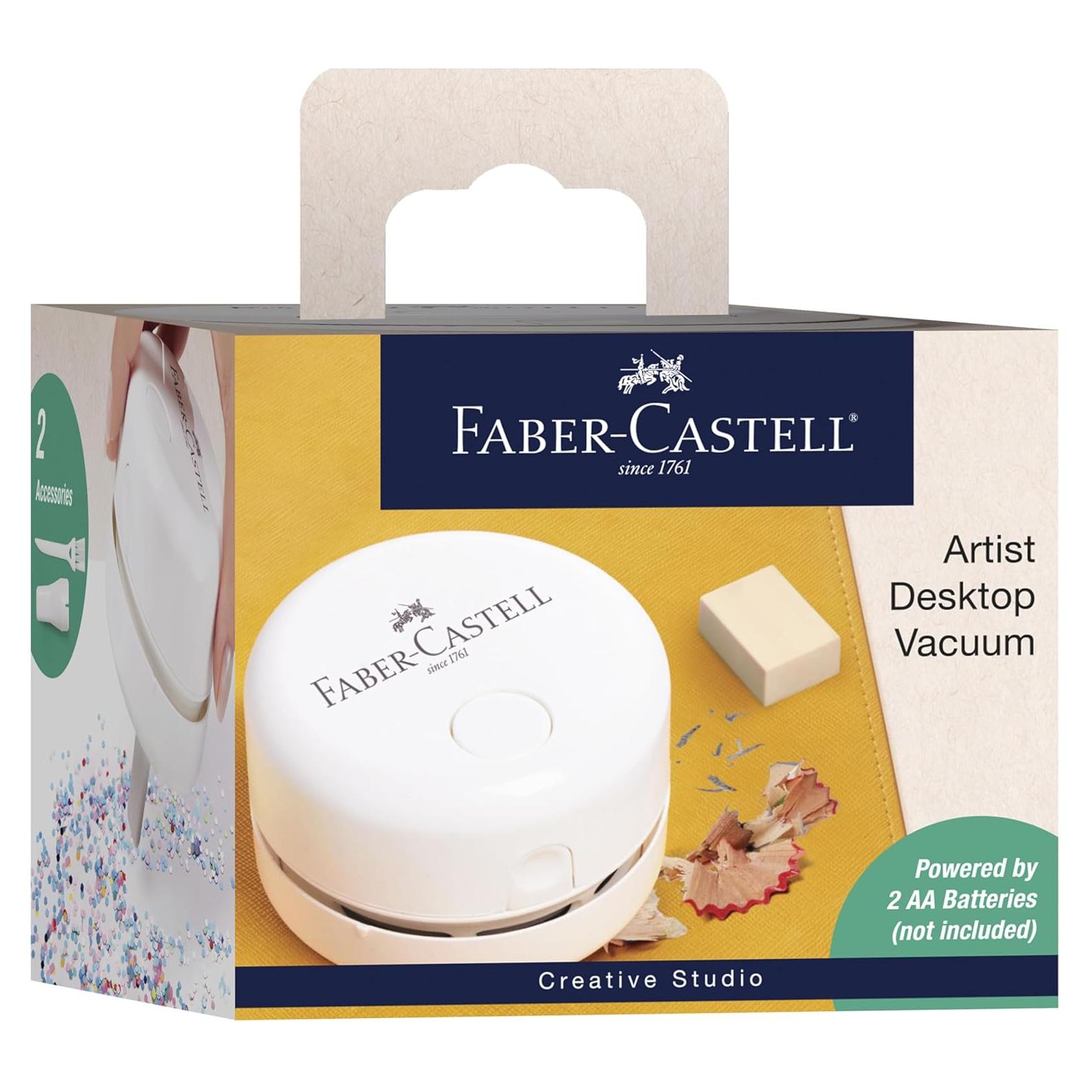 Aspiradora de Escritorio Faber-Castell Mini Inalámbrica