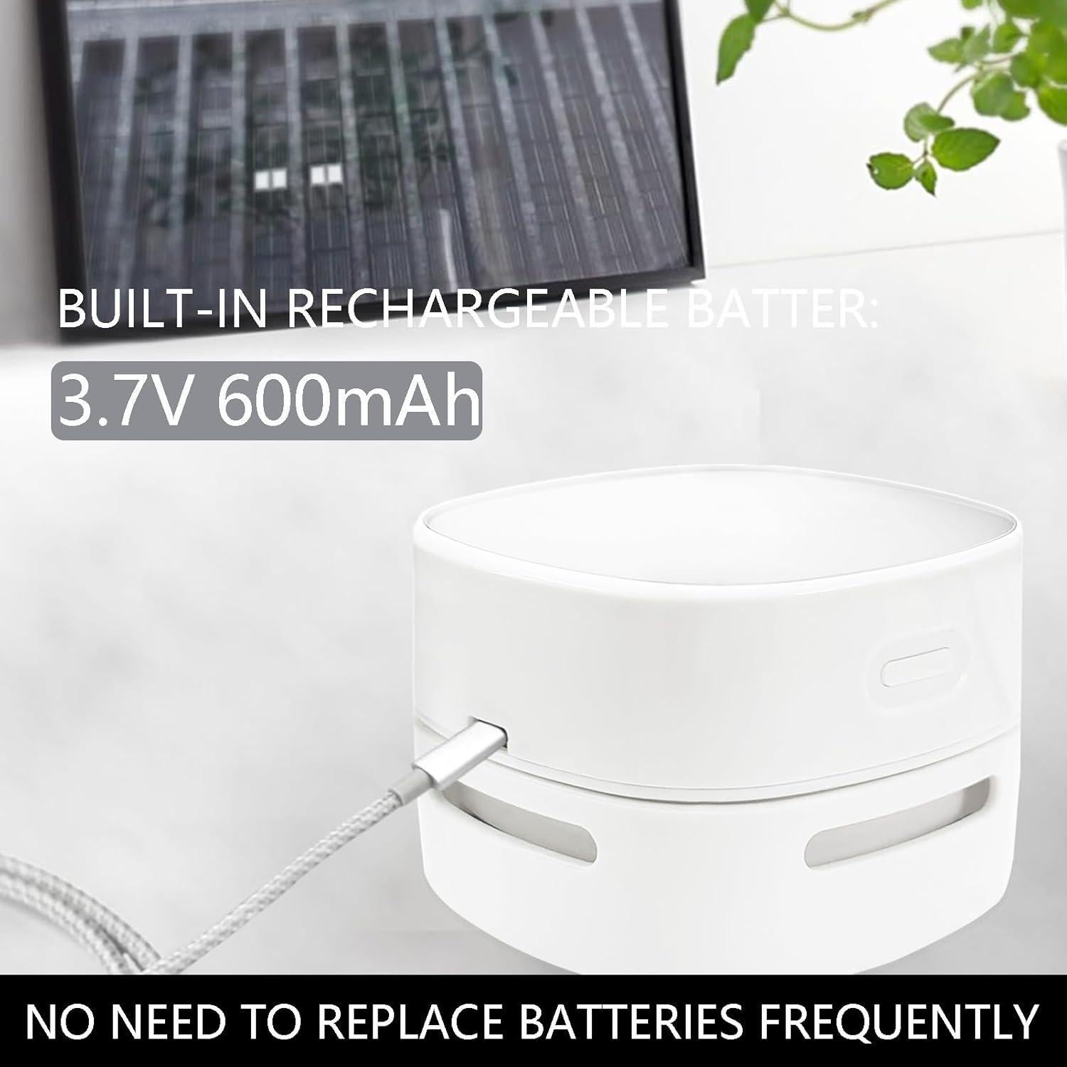 Mini Aspiradora Portátil Decebaya Aspiradora Deesk USB 200ml