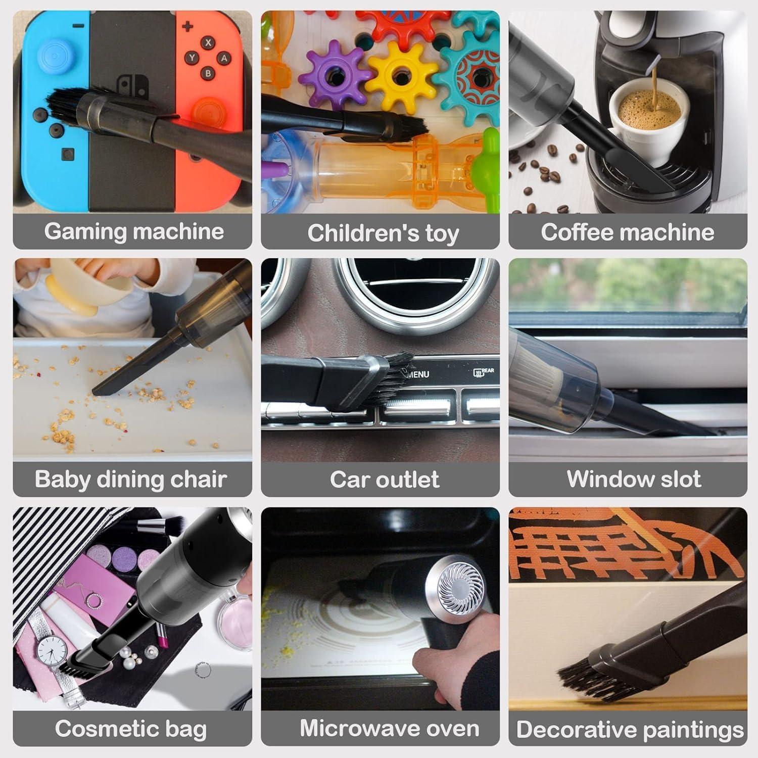 Mini Aspiradora Inalámbrica Auloea V01 60W HEPA Portátil