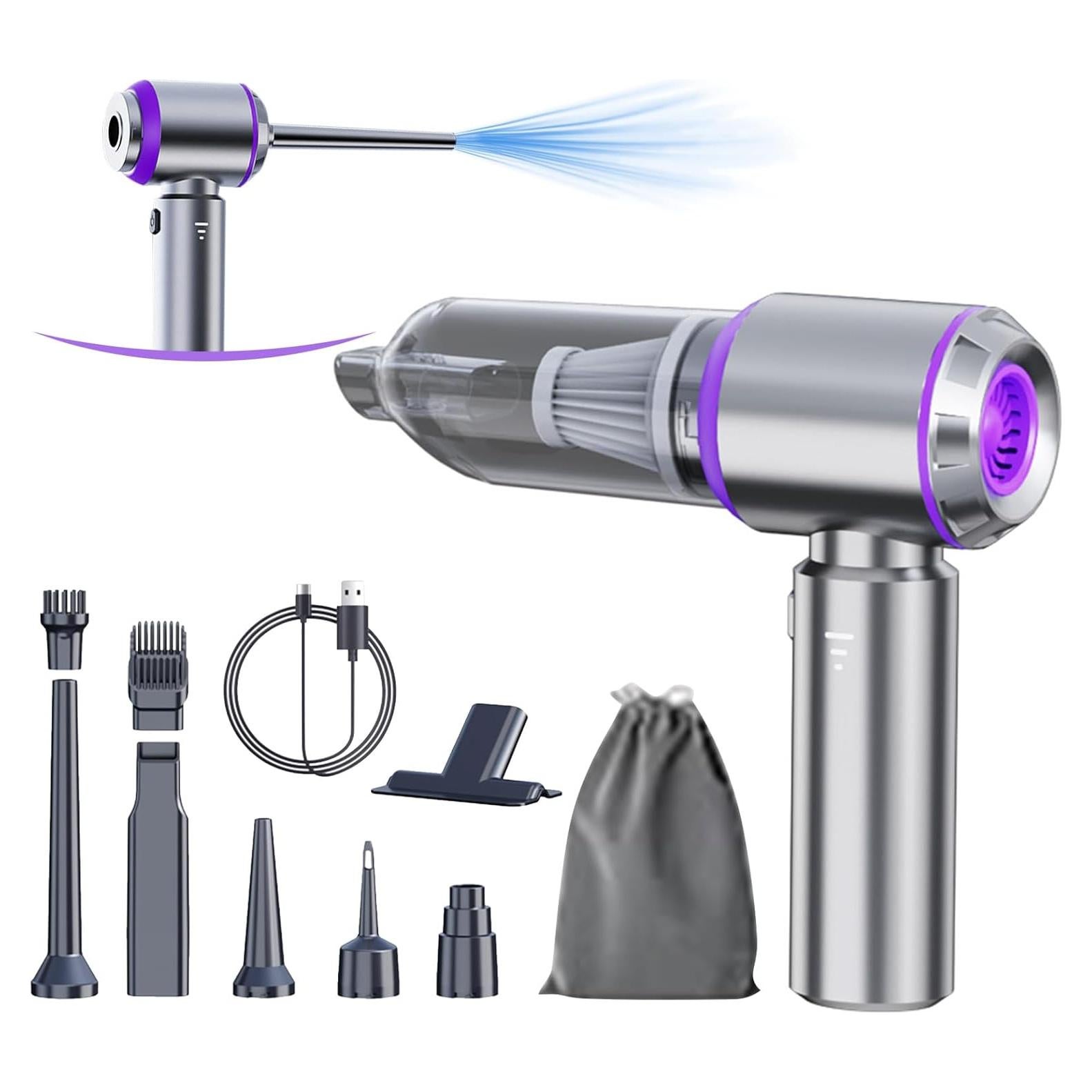 Aspiradora de Coche Houscly ST6653 20000PA Sin Cable 4-en-1