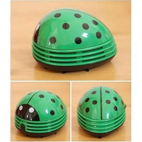 Aspiradora de Mano Portátil Aliotech Mariquita Verde 156g