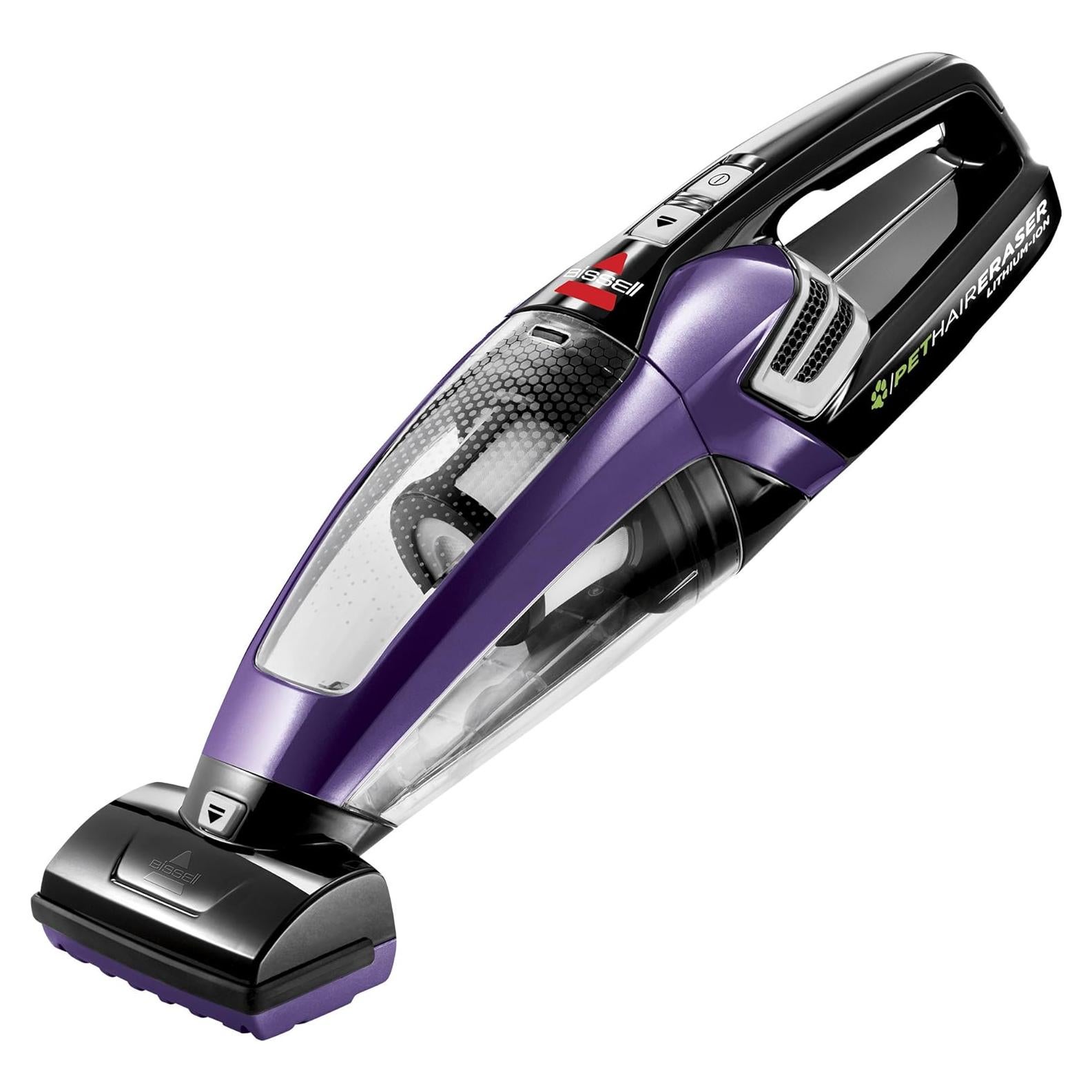 BISSELL Pet Hair Eraser Cordless Hand Vacuum, Lithium Ion, Home, Auto, and Pet Vacuum, Easy-Empty Dirt Bin, Upholstery Tool, Brush Tool, and Crevice Tool Included, 2390A