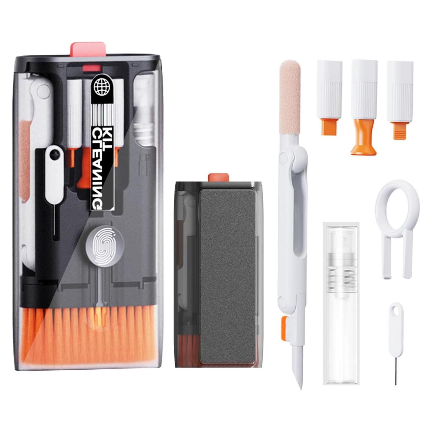 Kit de Limpieza Electrónica 11 en 1 SKRUHIA para PC y Móvil