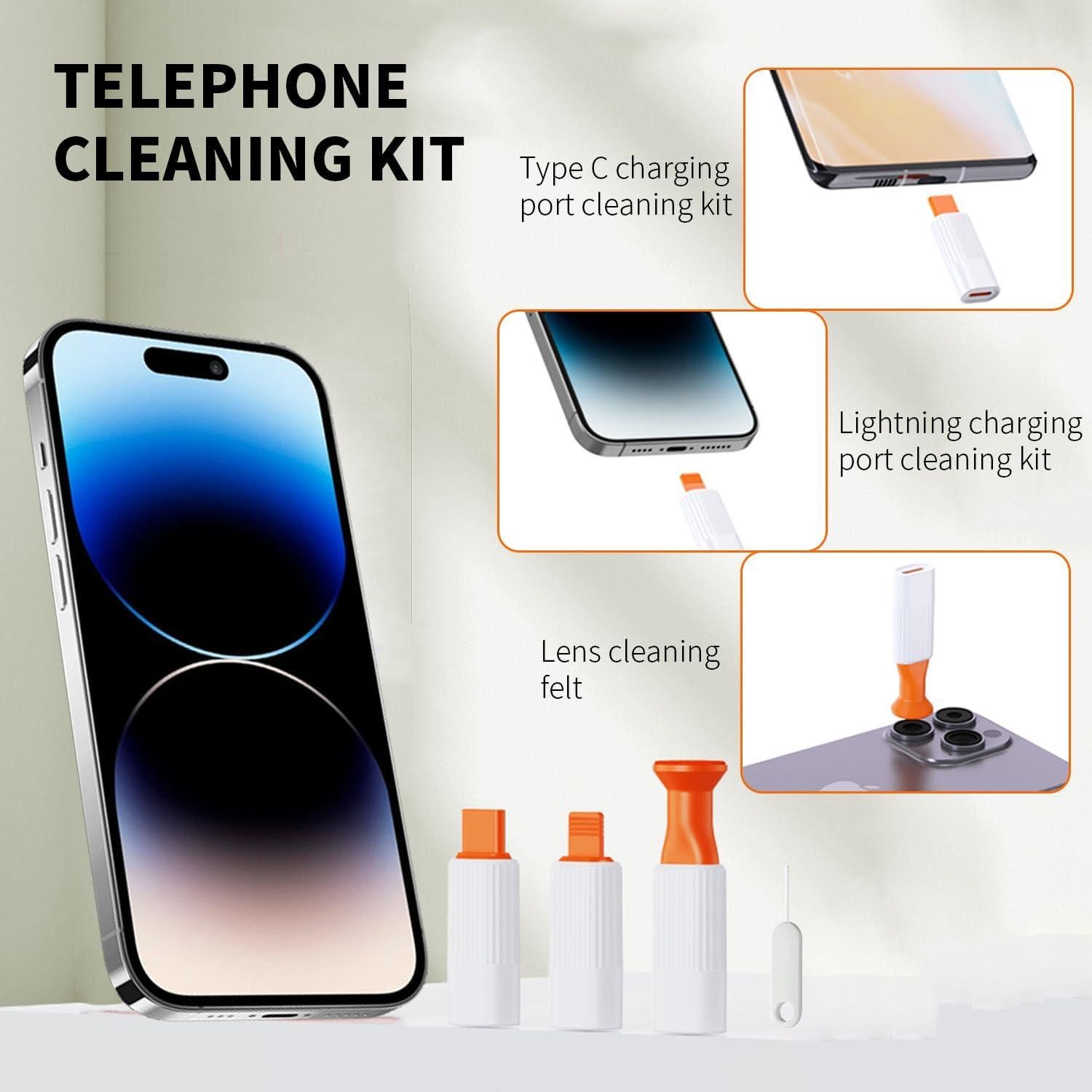 Kit de Limpieza Electrónica 11 en 1 SKRUHIA para PC y Móvil