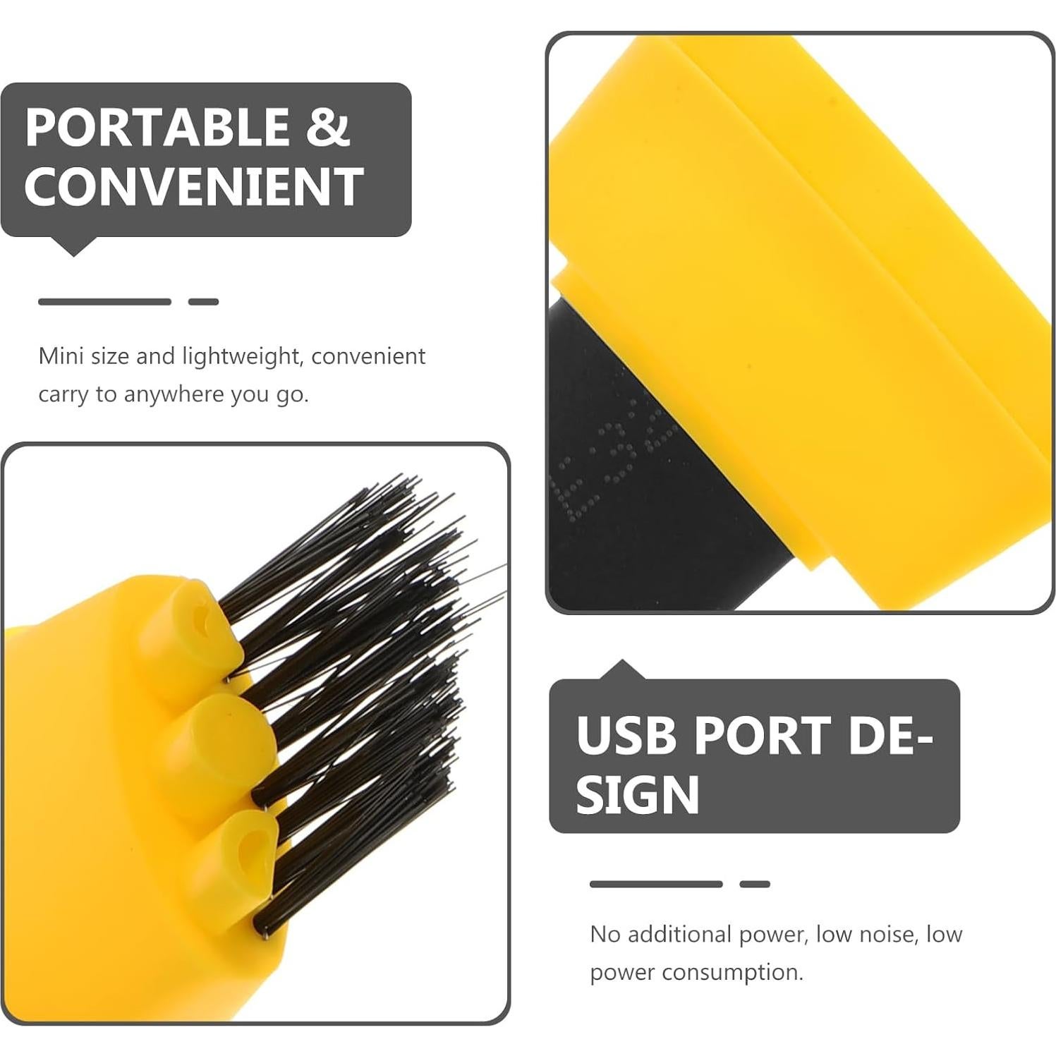 Aspiradora de Teclado Gatuida Mini USB Recargable 2000mAh