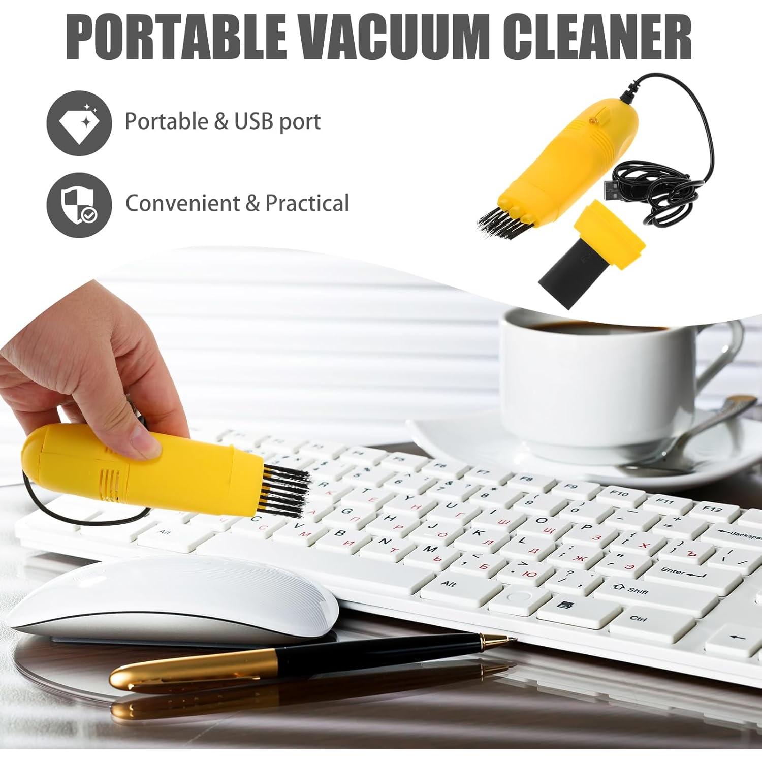 Aspiradora de Teclado Gatuida Mini USB Recargable 2000mAh