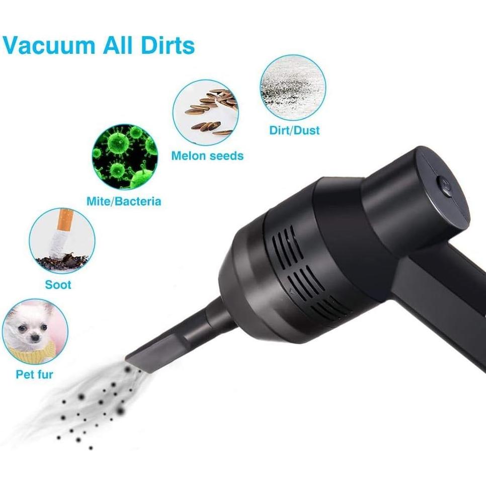 Aspiradora Mini Inalámbrica 10AGIRL USB Portátil 3000Pa