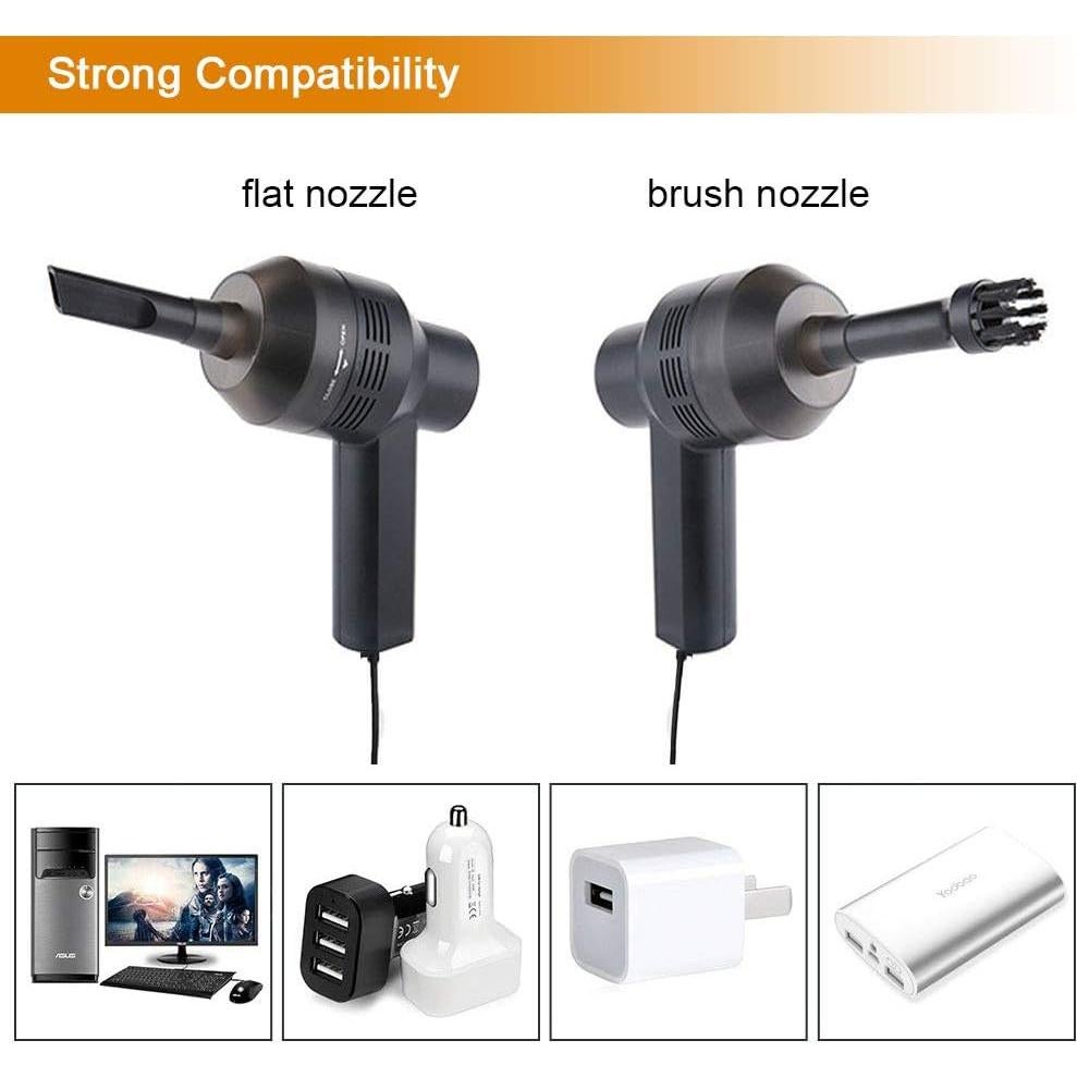 Aspiradora Mini Inalámbrica 10AGIRL USB Portátil 3000Pa