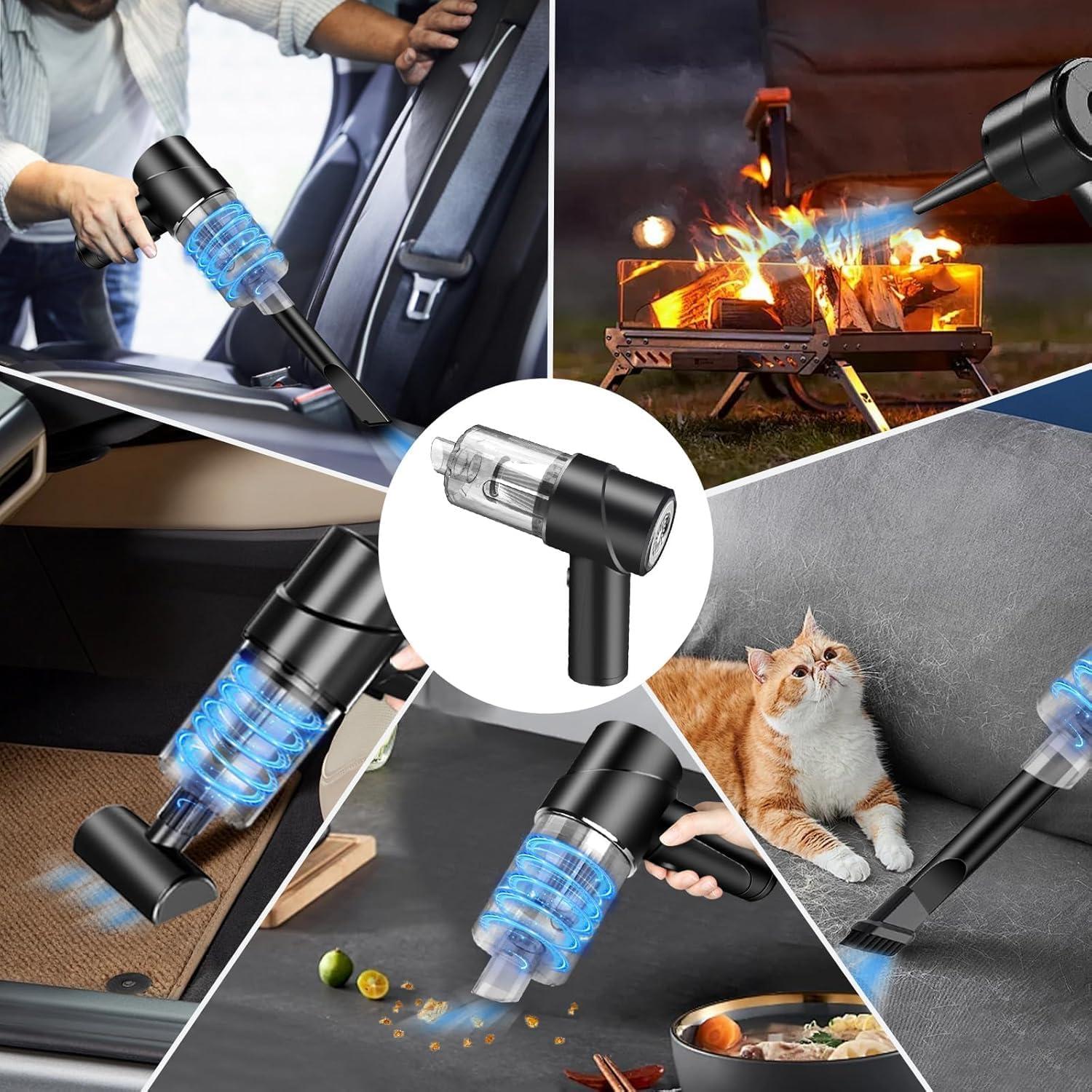 Aspiradora de Mano Inalámbrica Bellabuy 12000PA Recargable