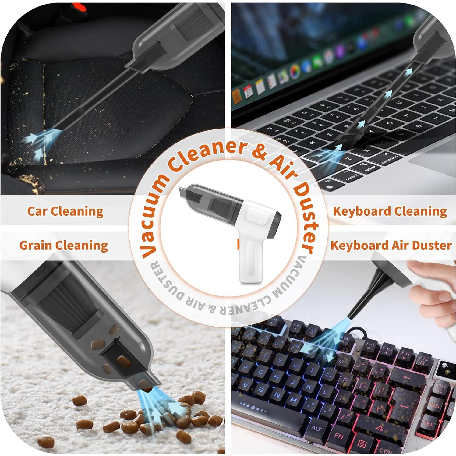 Aspiradora de Mano Inalámbrica NICE BUDDY CV-113 3 en 1 6000PA