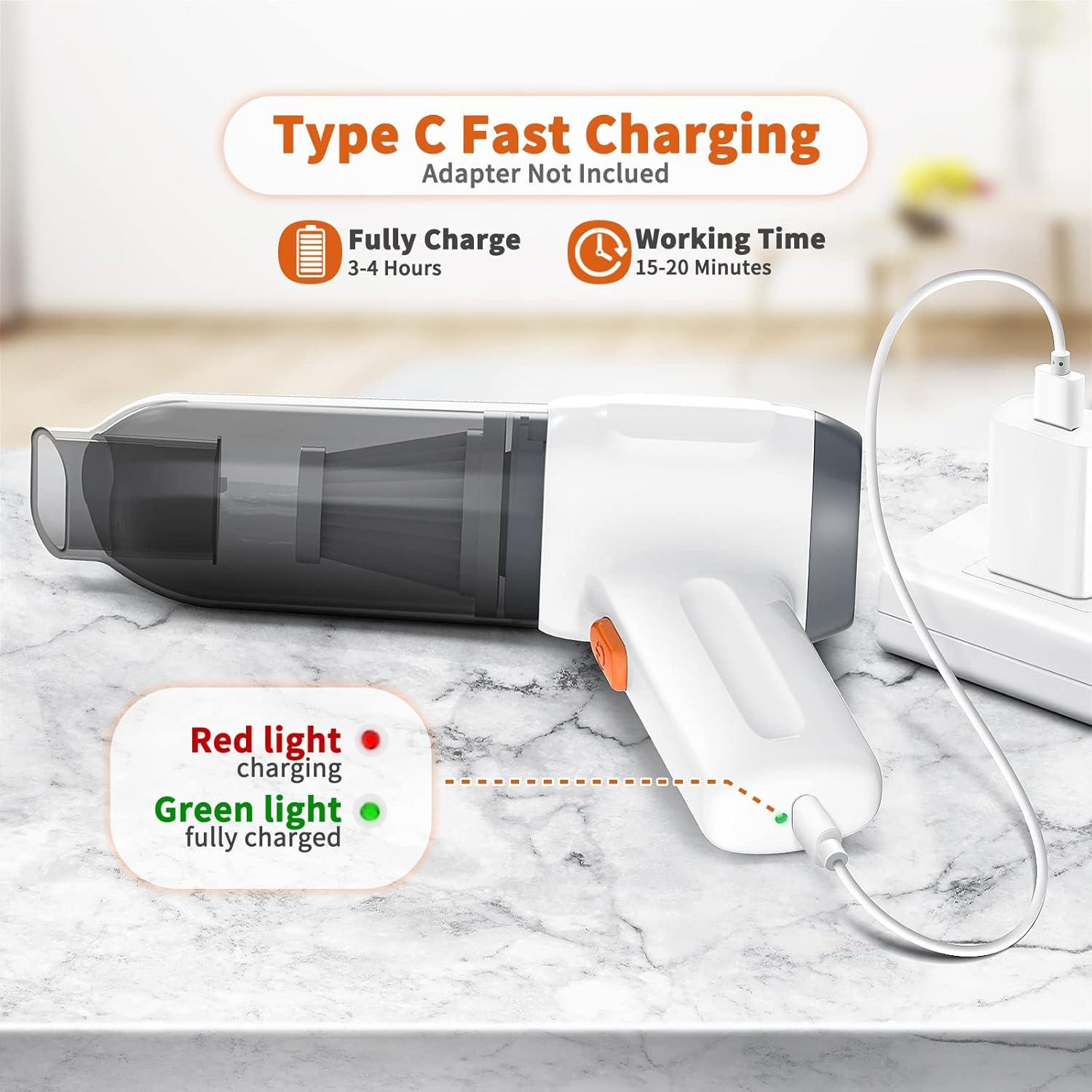 Aspiradora de Mano Inalámbrica NICE BUDDY CV-113 3 en 1 6000PA