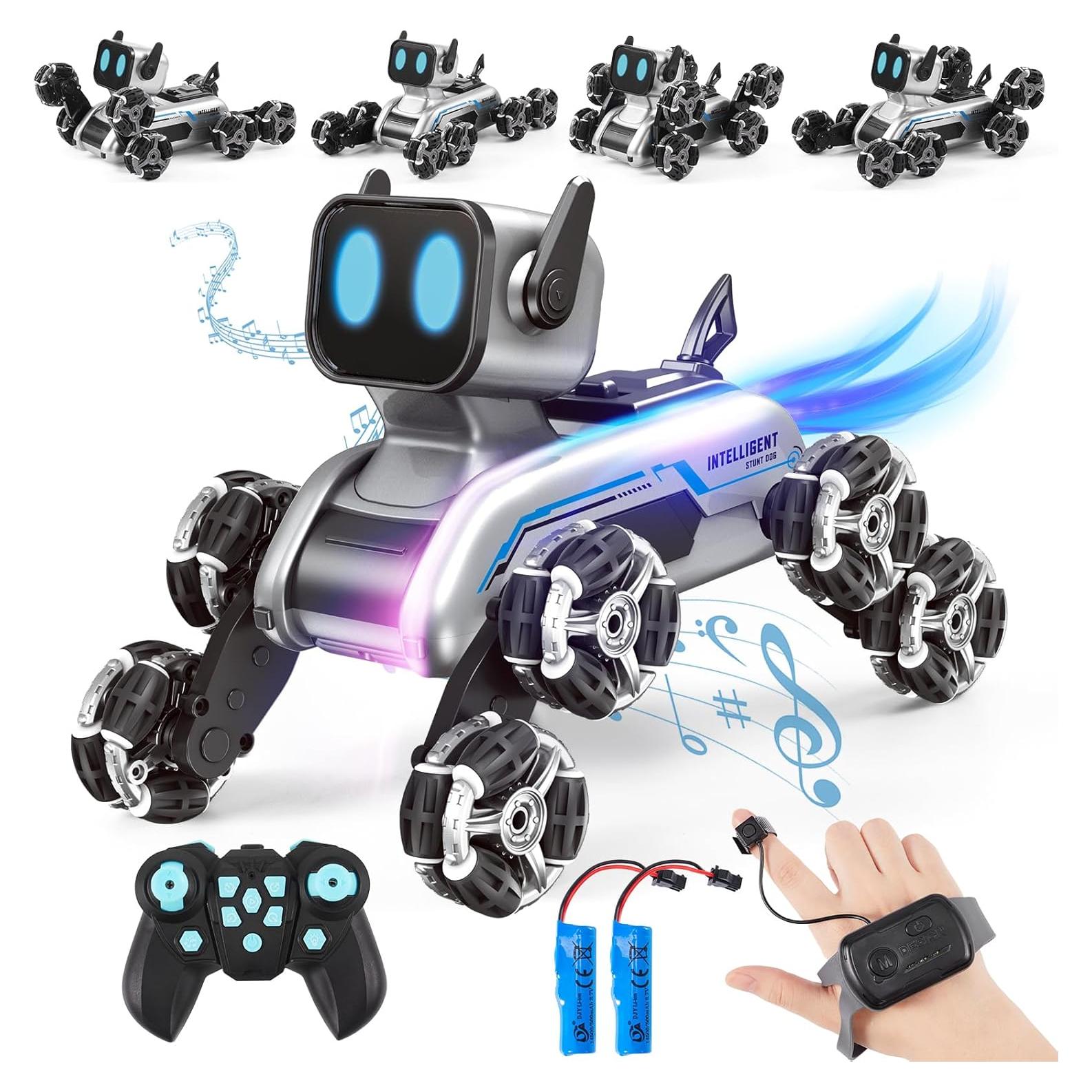 Perro Robot Control Remoto Wurycia 24.89x16x17cm para Niños