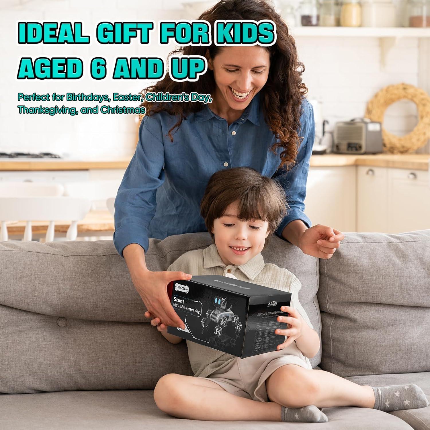 Perro Robot Control Remoto Wurycia 24.89x16x17cm para Niños