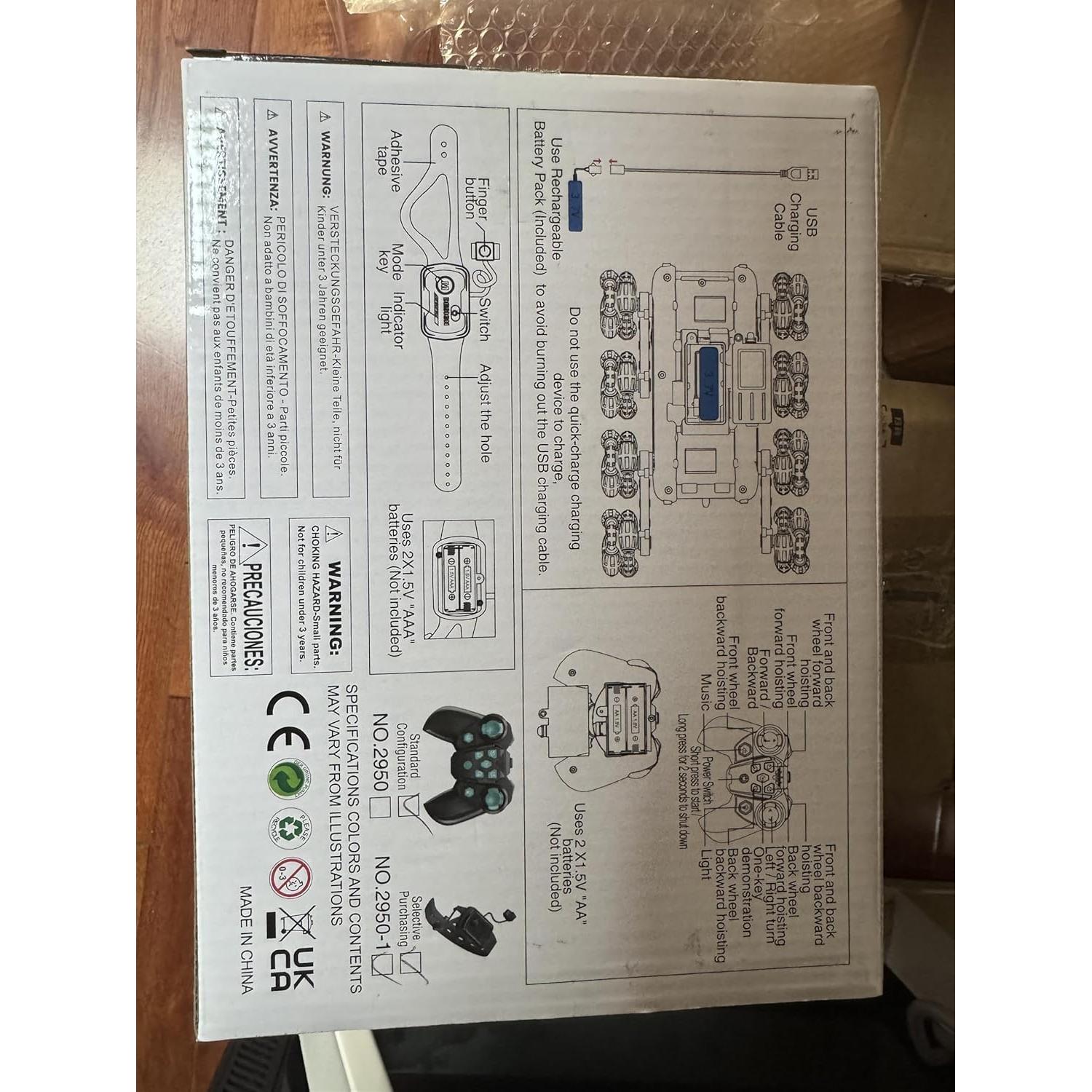 Perro Robot Control Remoto Wurycia 24.89x16x17cm para Niños
