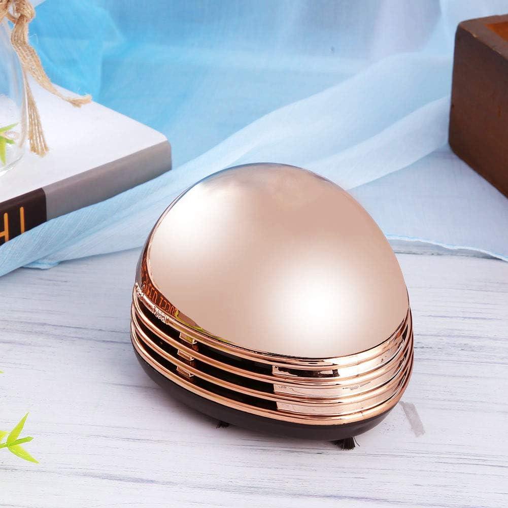 Desktop Vacuum Cleaner, Mini Table Dust Sweeper Cordless Tabletop Crumb Sweeper Portable Table Dust Vaccum Cleaner Ladybug Dust Sweeper Desk Cleaner for Cleaning Dust Crumbs Piano Computer Car