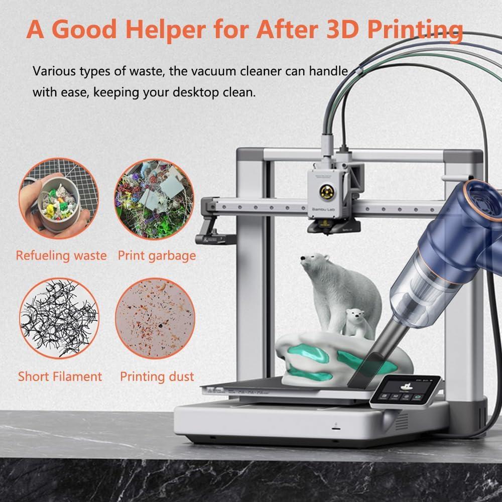 Aspiradora Multifuncional Skouphy A1 para Impresora 3D 4000Pa