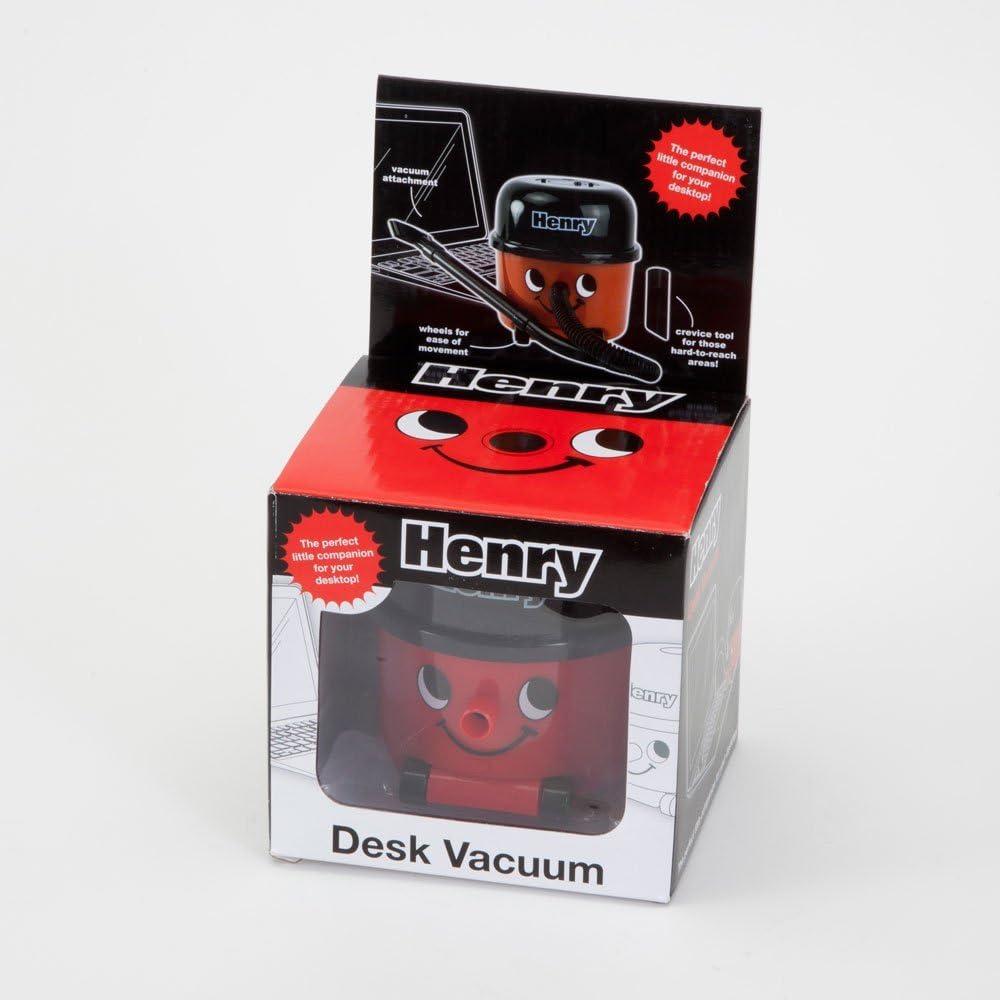 Bits and Pieces - Henry The Novelty Indoor Vacuum Cleaner - Compact & Lightweight Tabletop Accessory - Cute and Functional Toy Desk Office Accessory