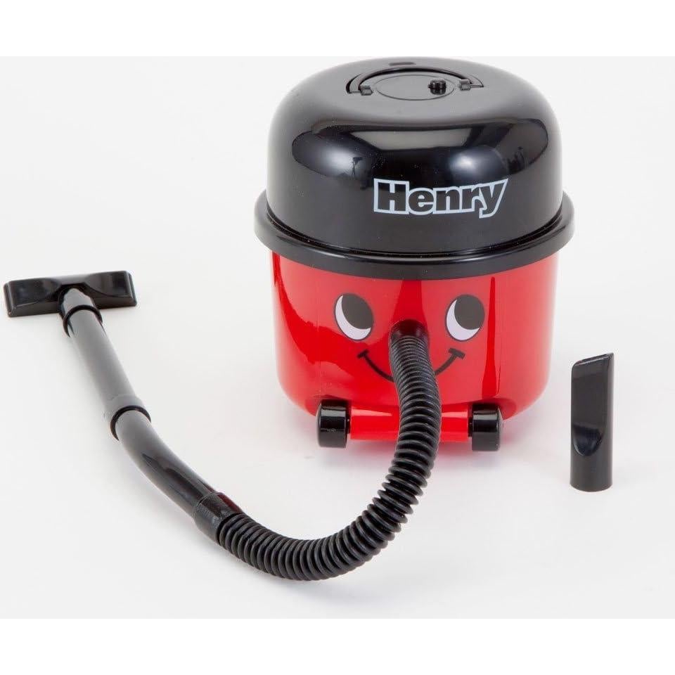 Bits and Pieces - Henry The Novelty Indoor Vacuum Cleaner - Compact & Lightweight Tabletop Accessory - Cute and Functional Toy Desk Office Accessory