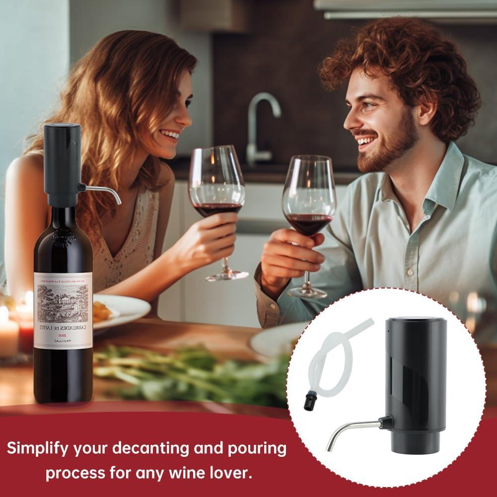 Dispensador de Vino Eléctrico Ranjaner Recargable USB 12cm