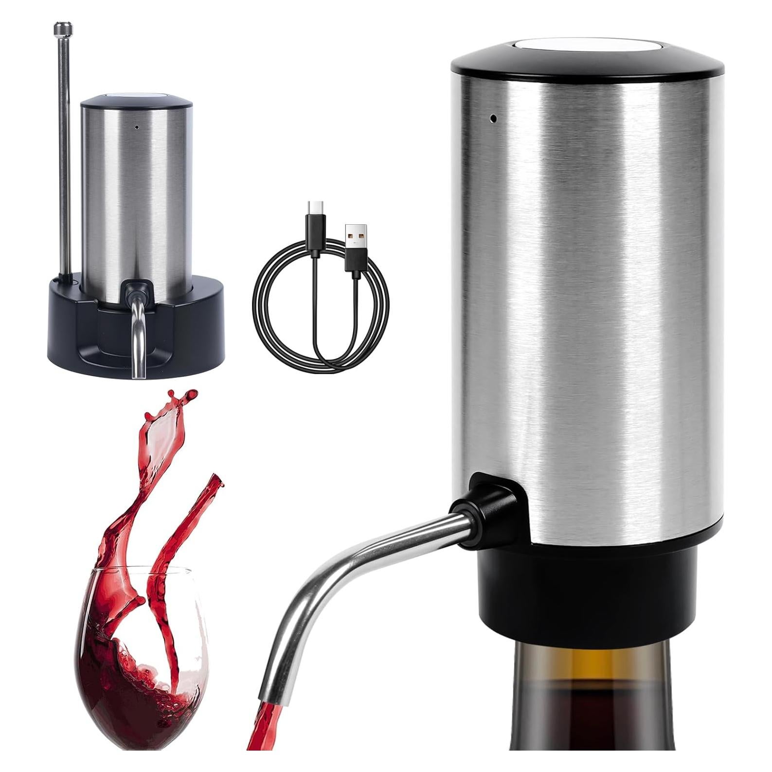 Acelerador de Vino Eléctrico Timilon con Tubo Ajustable 363g